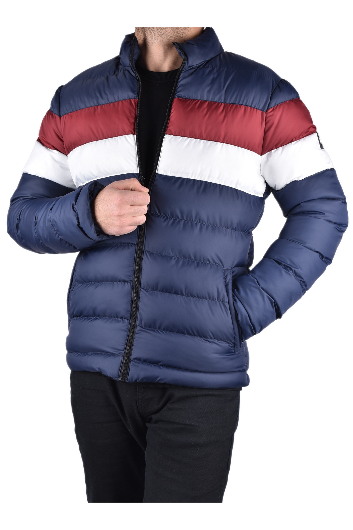 Onzie Erkek Lacivert Şişme Mont Onz 206 görsel 4