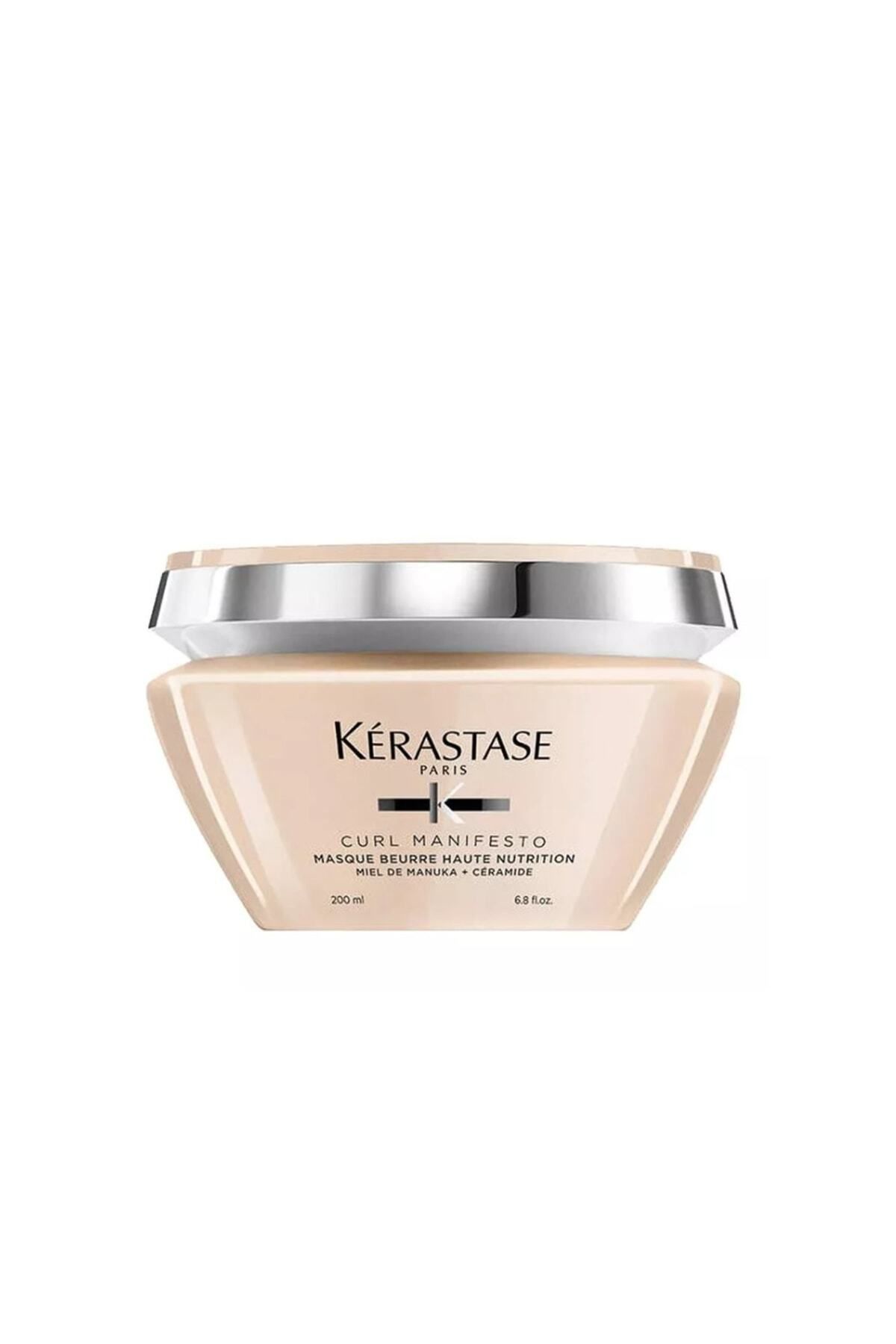 Mask Manifesto Curl Beurre Haute Nutrition برای ماسک موهای فرفری و غیرقابل کنترل 200 میلی لیتر Eva603 Kerastase