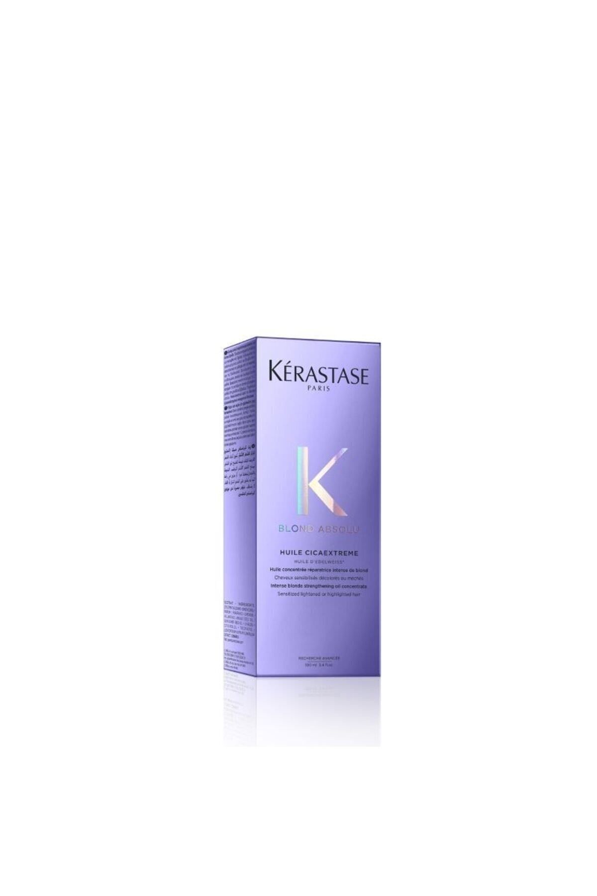 روغن مراقبت از مو بلوند Absolu Huile Cicaextreme Shine - 100 میلی لیتر Eva575 Kerastase