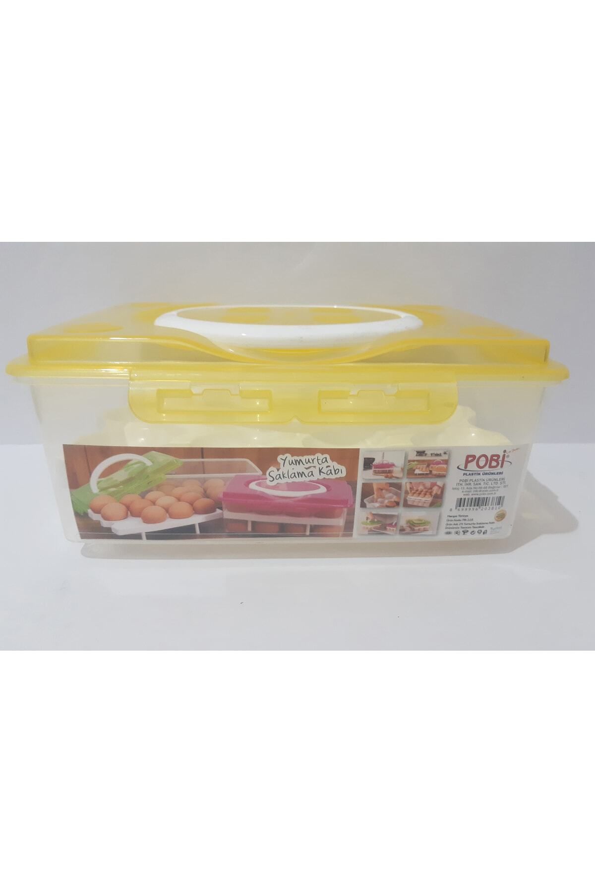 renkli çiçekler-Egg Storage Container Egg Box with Lid 5