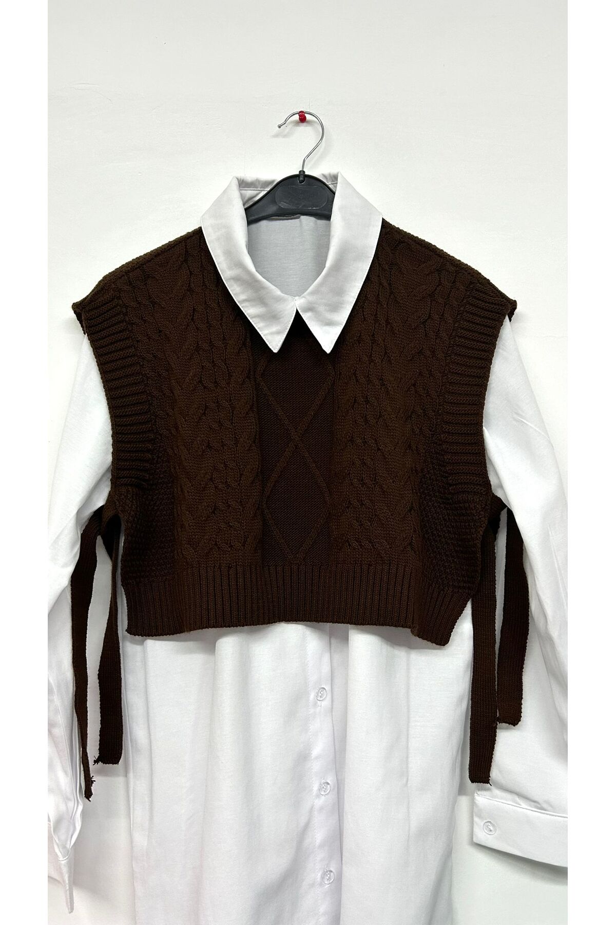 Side Tie Knit Sweater