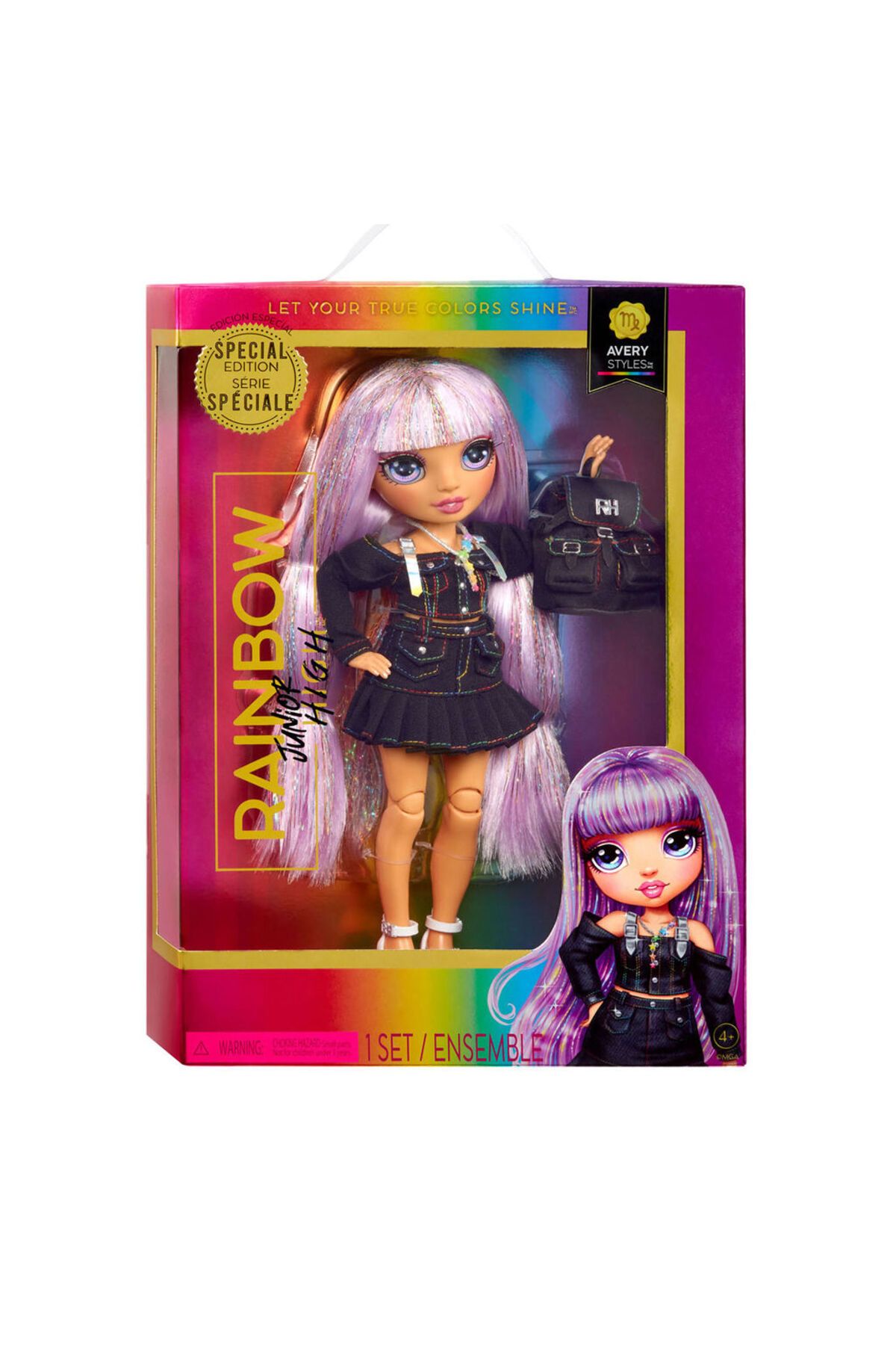 RainbowHigh-RAINBOW HİGH JR. HİGH SP ED-AVERY STYLES 2