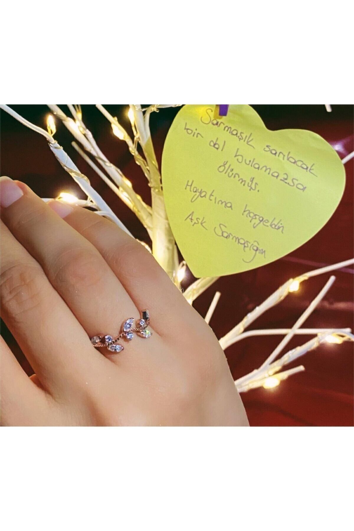 Sahira Jewelry Ring Pink Zircon Trendyol