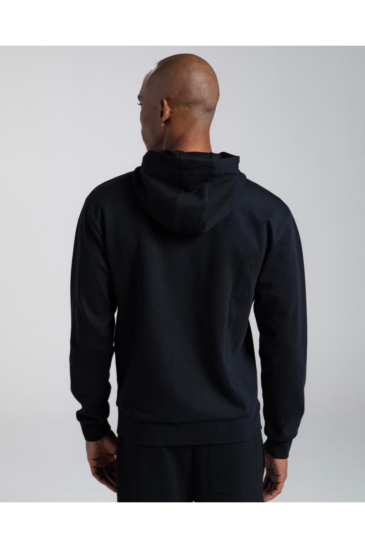 Kappa Authentic Karin Men s Black Regular Fit Zippered Tracksuit Top