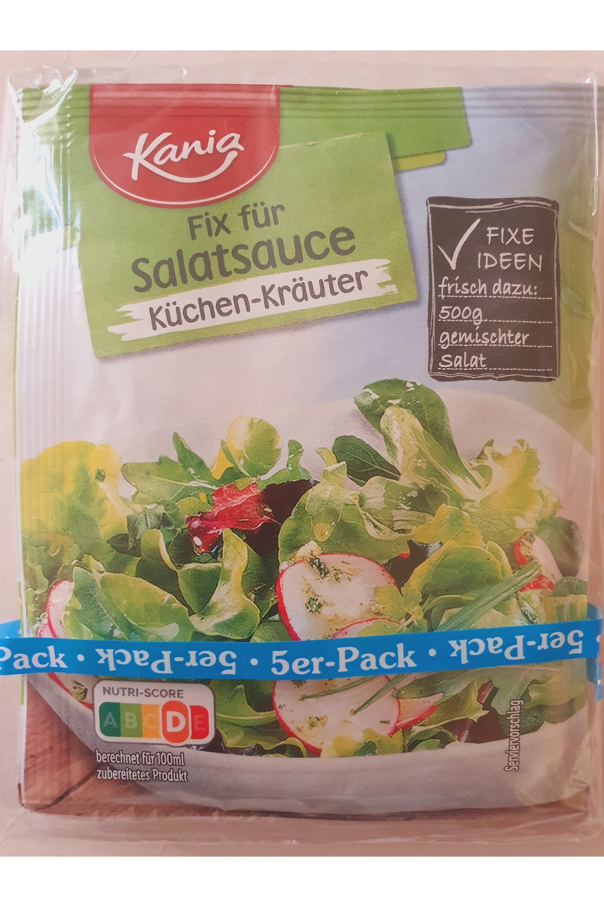 lidl Kania Fix für Salatsauce KüchenKräuter 5'li paket Fiyatı