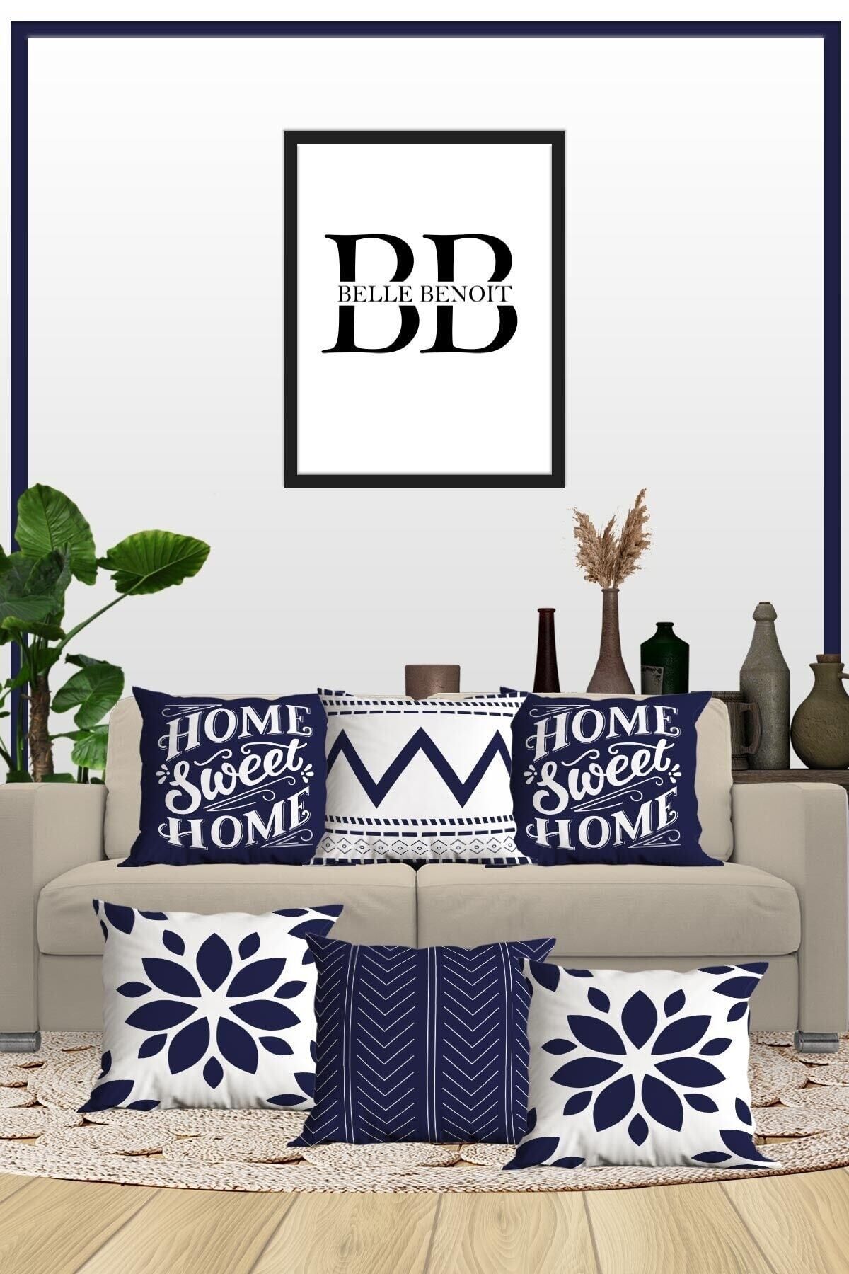 Belle Benoit Set of 6 Modern Design Digital Printed Gift