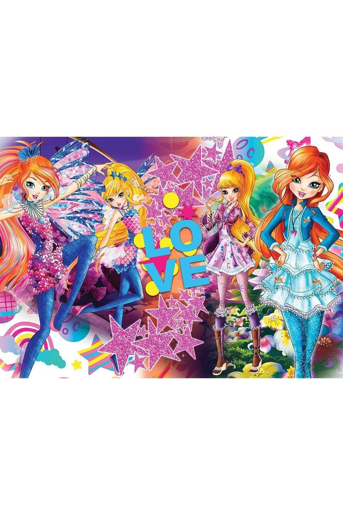 پازل ها و یاپبوزهای کودک Ks Games 200 قطعه Winx Yubi Toy Genel Markalar