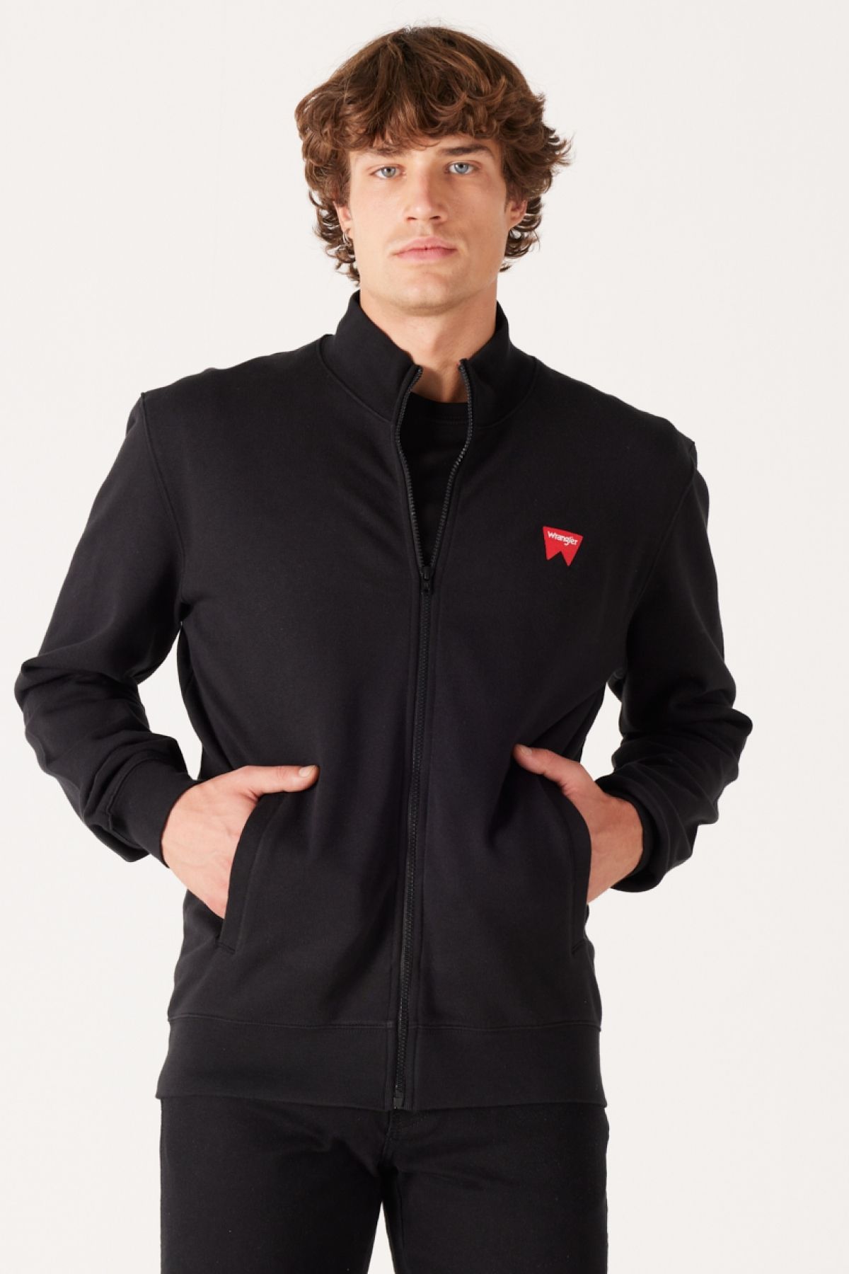 Wrangler به طور منظم مناسب برش طبیعی 100 ٪ ژاکت پیراهن سیاه و سفید
