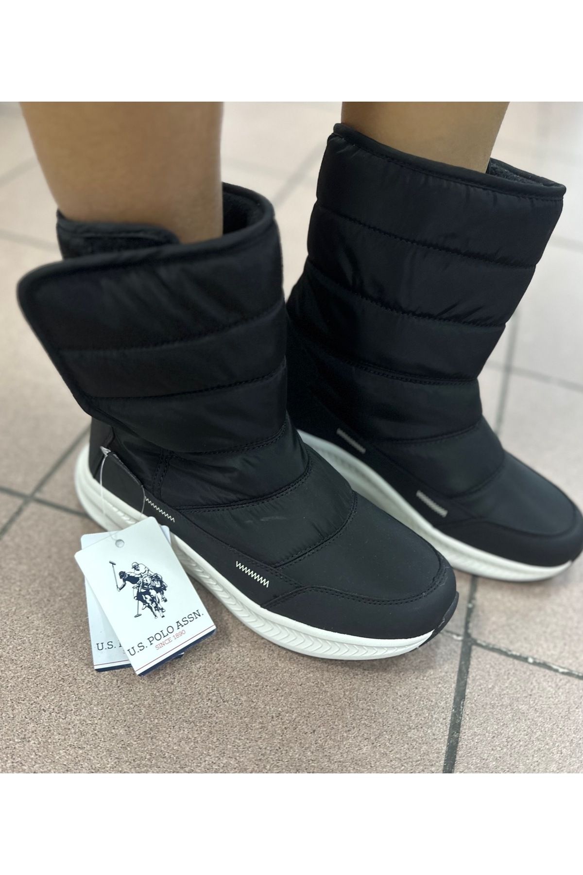Us polo assn women's winter boots on sale