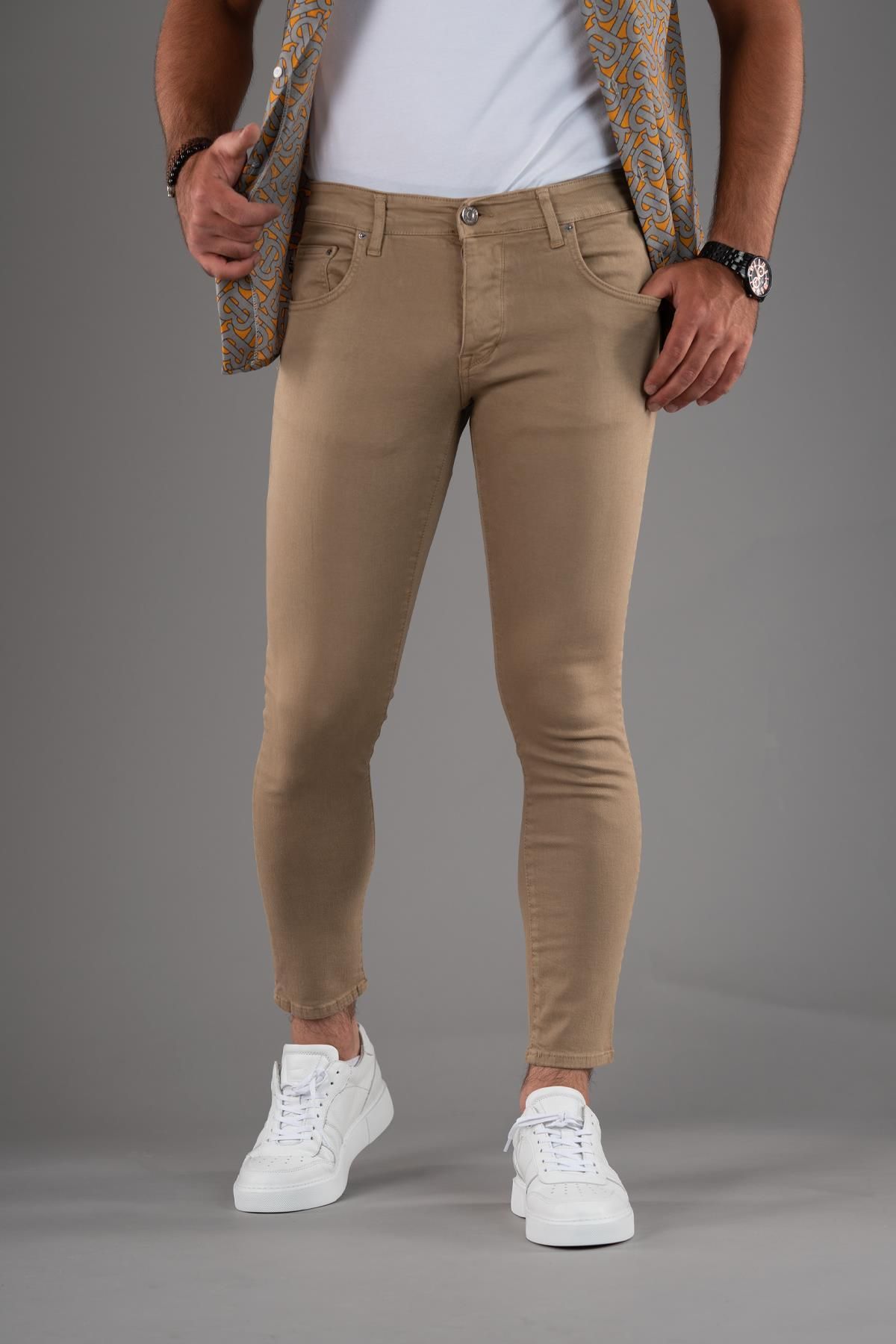 AK AYLAR Fbi Skinny Slimfit Skinny Ankle Cotton Jeans Trendyol