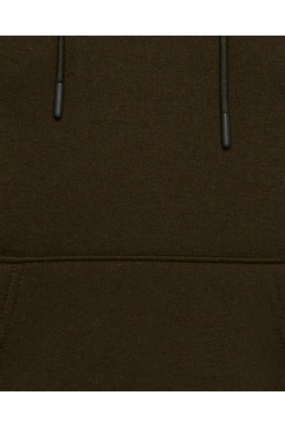 Dark olive green hoodie discount