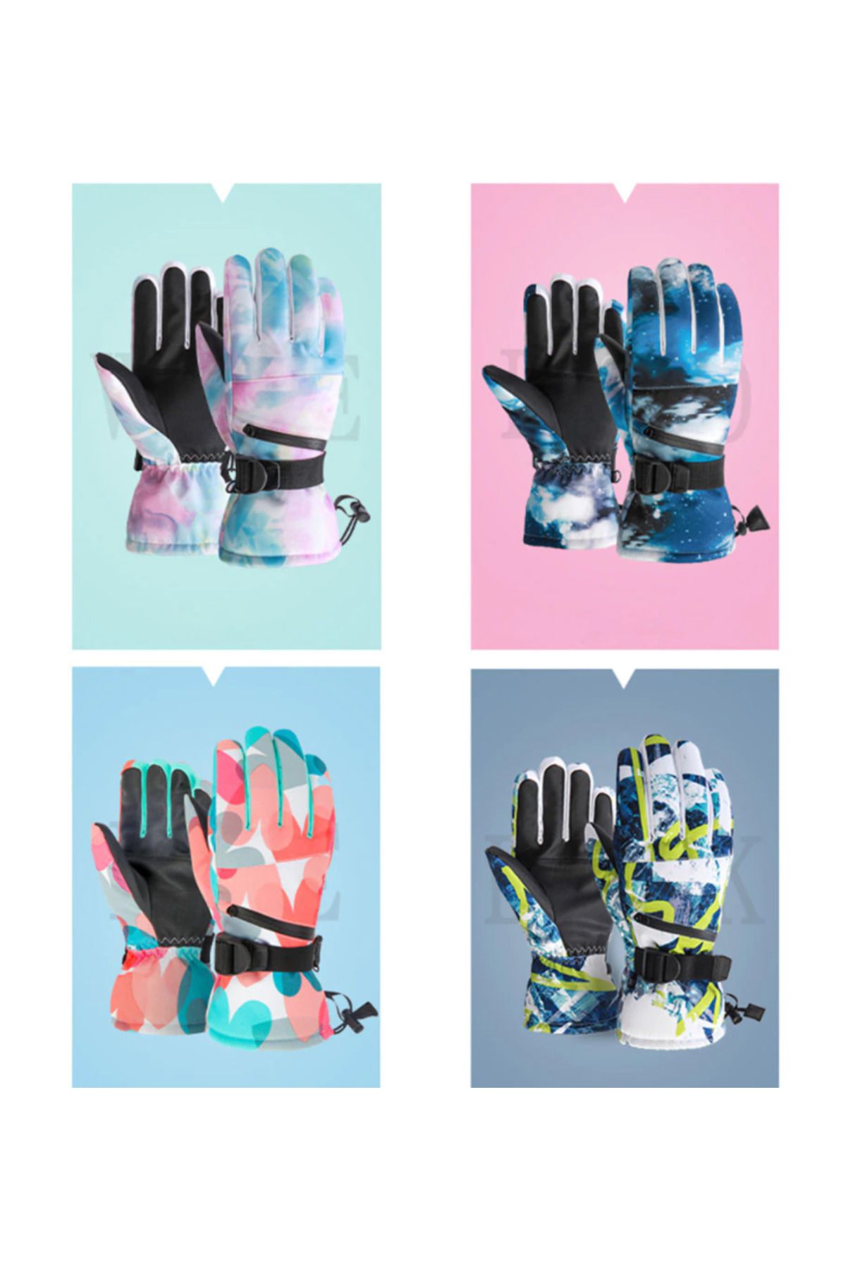Schulzz-Ultralight Waterproof Women's Touch Ski & Snowboard Gloves 5