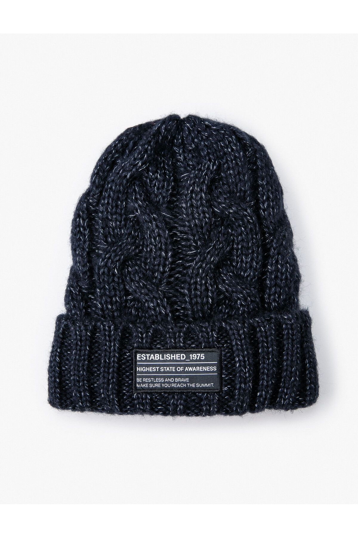 لیبل تاشو کلاه بافتنی چاپ شده