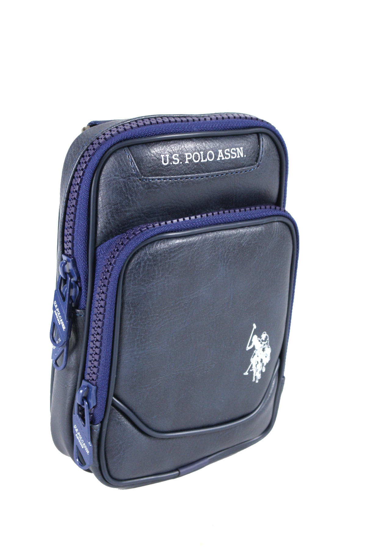 Plevr 23660 Us Polo Suni Deri Omuz Askılı Portföy Çanta, Küçük Boy