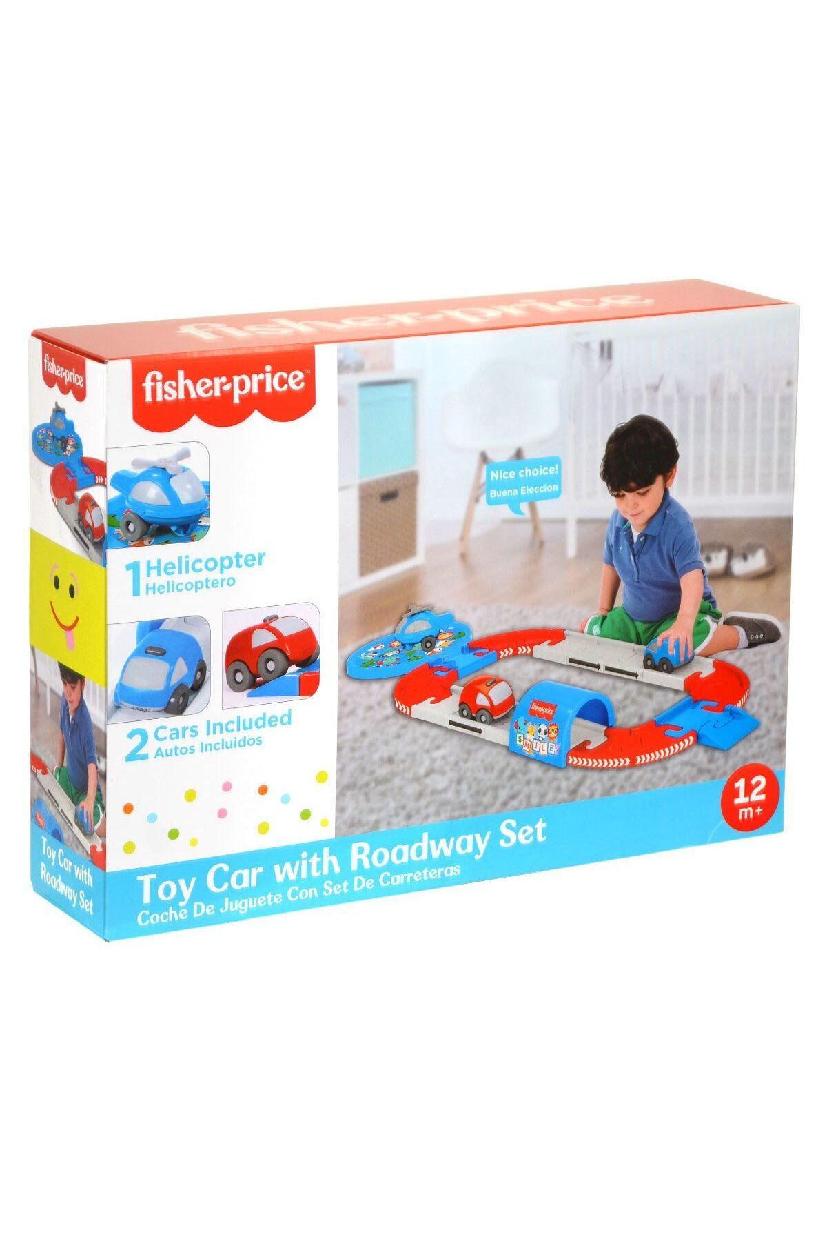 DOLU OYUNCAK 1817 Fisher Price Tonton Road Play Set 24 Pieces Trendyol