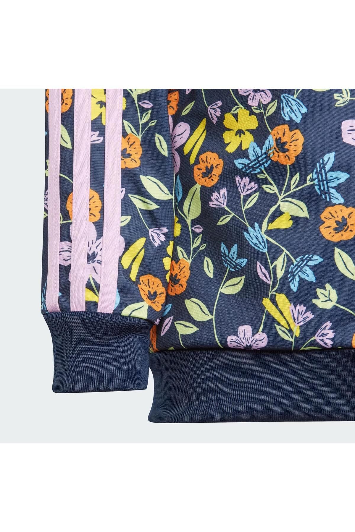 Flower adidas tracksuit sales