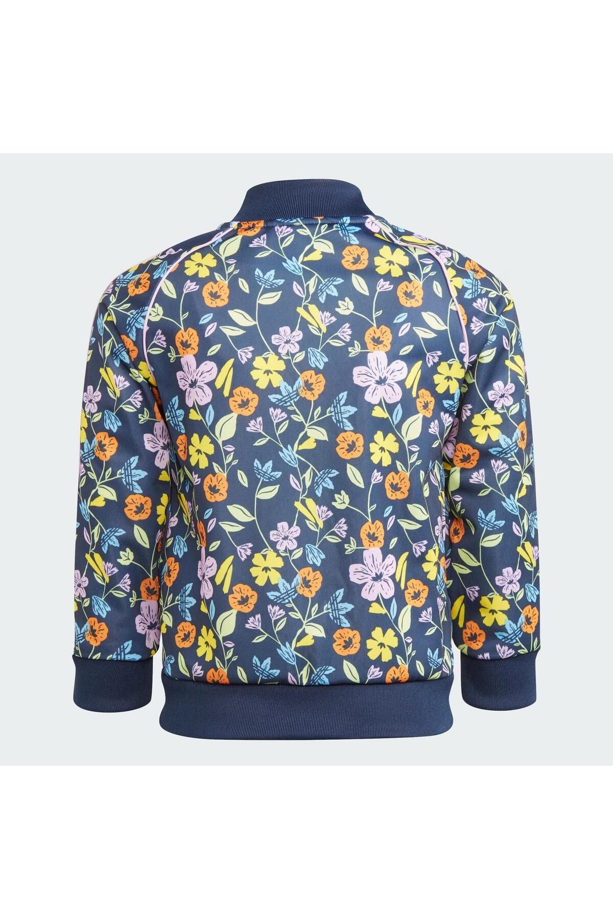 adidas Floral SST Track Suit ocuk E ofman Tak m Fiyat