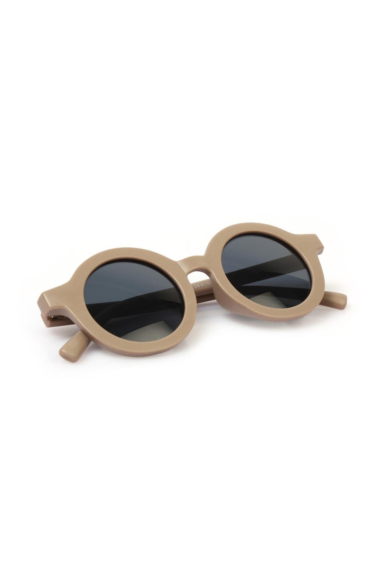 Uv400 Protected Kids' Gray Glasses