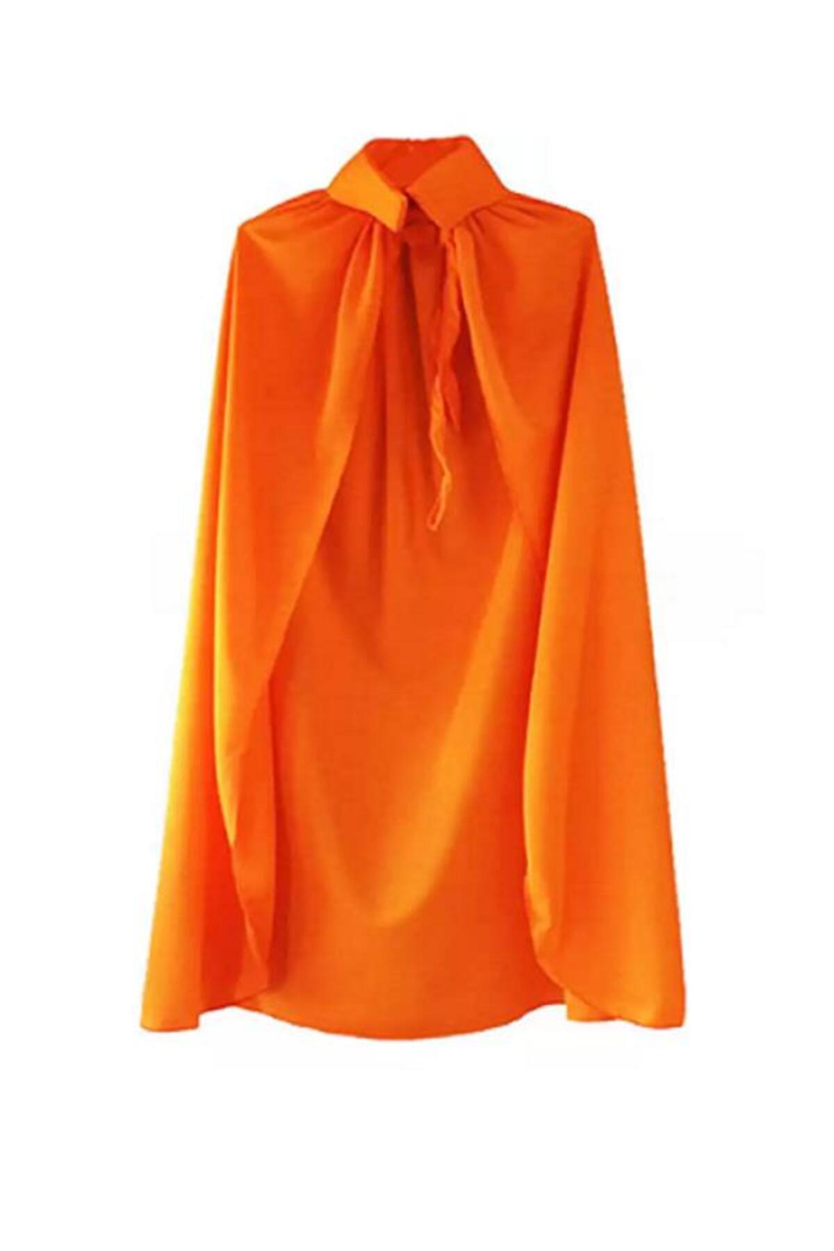 KOSTÜMCE Halloween Balkabağı Pelerini Çocuk