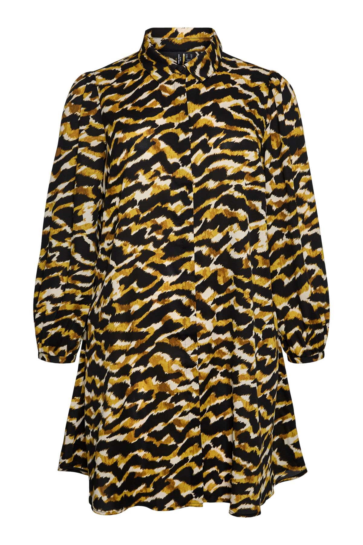 Veromoda Curve-VMCGAIL L/S ABK KOŠILEOVÉ ŠATY WVN BTQ CUR 6
