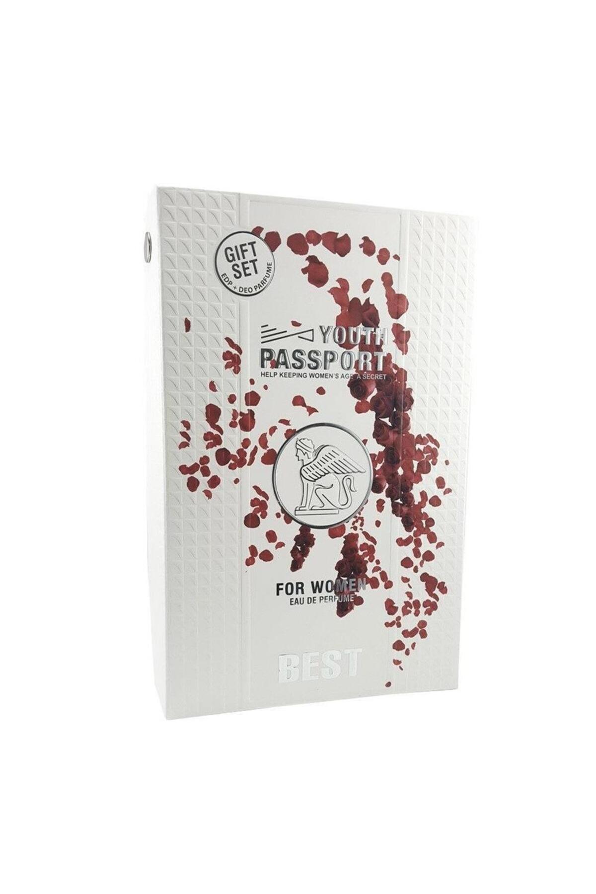 Youth Passport 75ml Edp Best Deo Roll-on 60ml Kadın Parfüm Set — 8698742821513