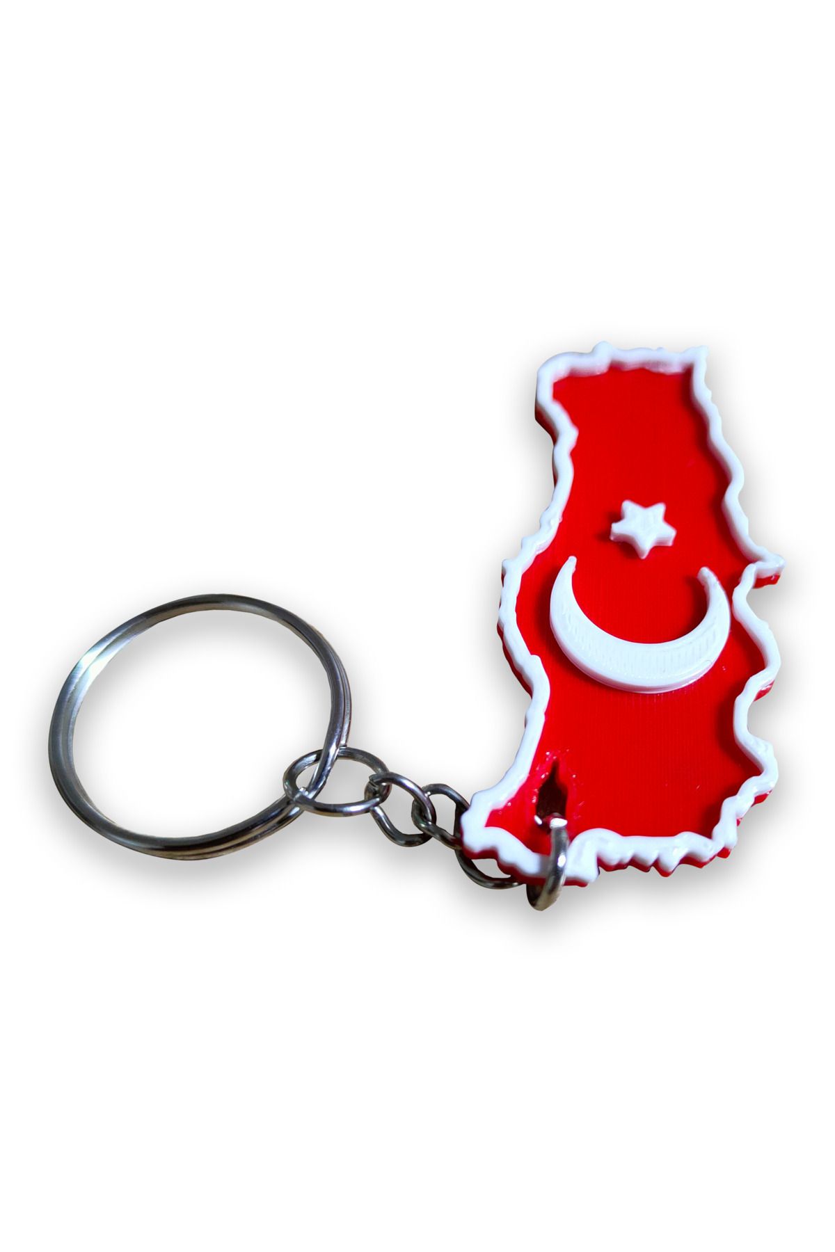 Türkiye Haritalı Anahtarlık