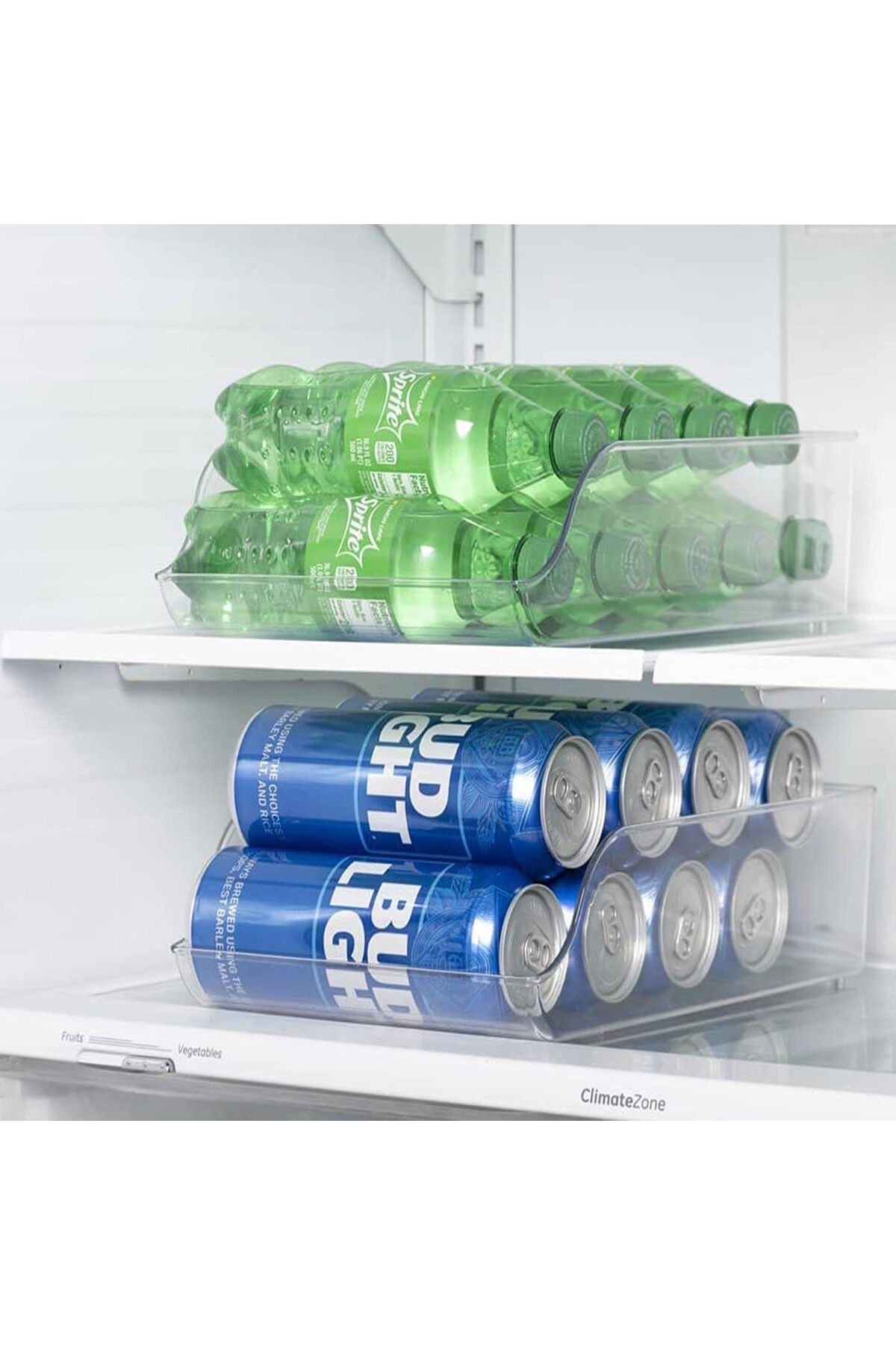 AHİR TİCARET Unbreakable Bottle Box Organizer 2 Pieces