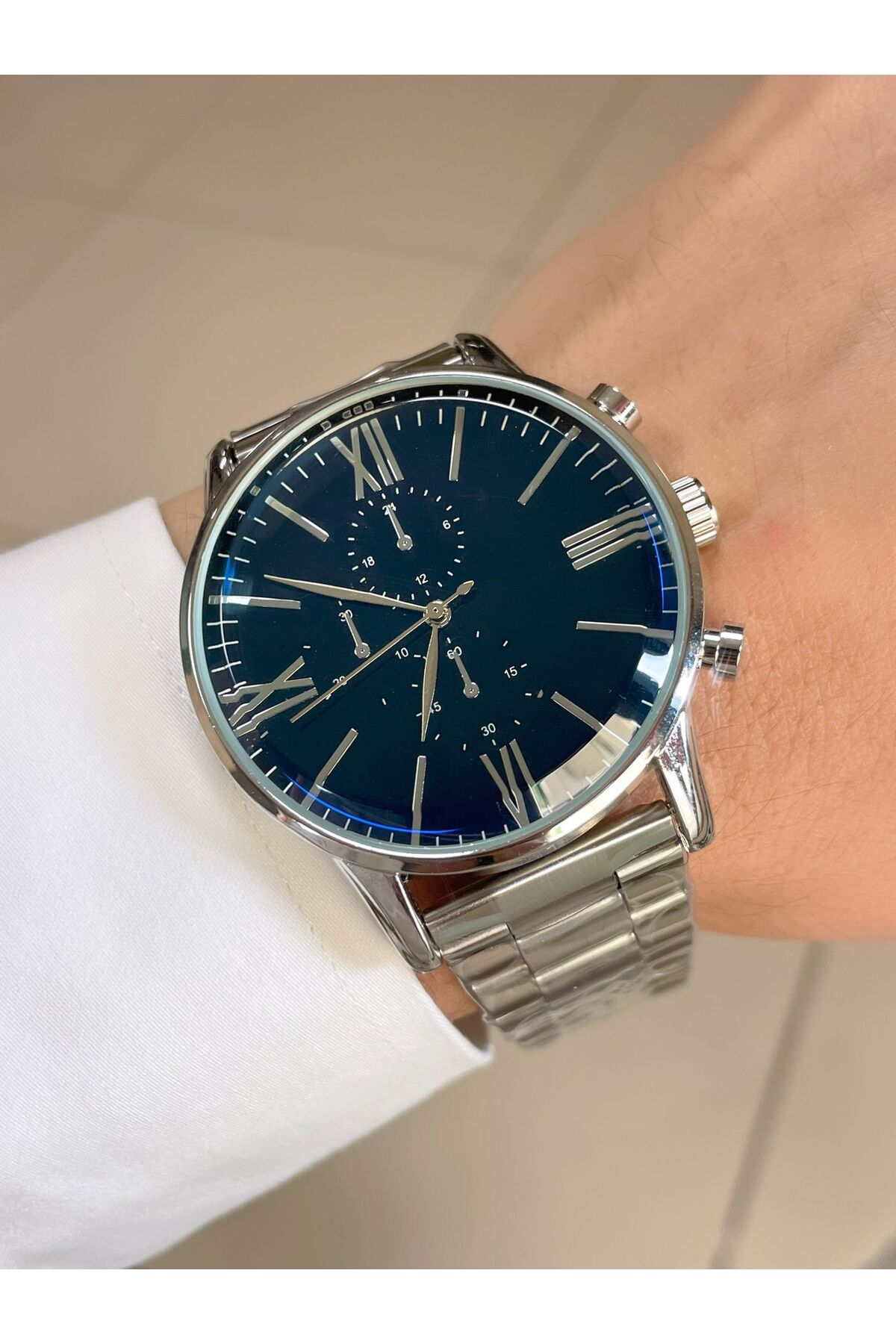 ساعت مچی اعداد رومی / ساعت مچی مردانه /