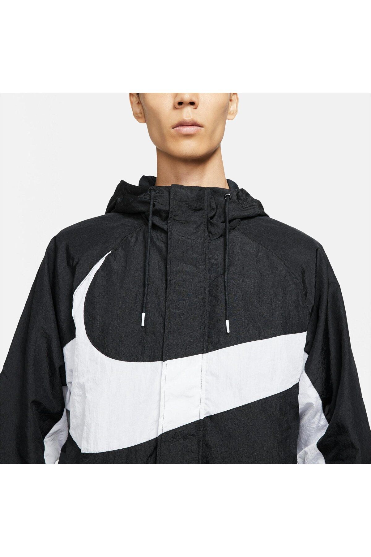 Nike sportswear vw swoosh woven half cheap zip jacket