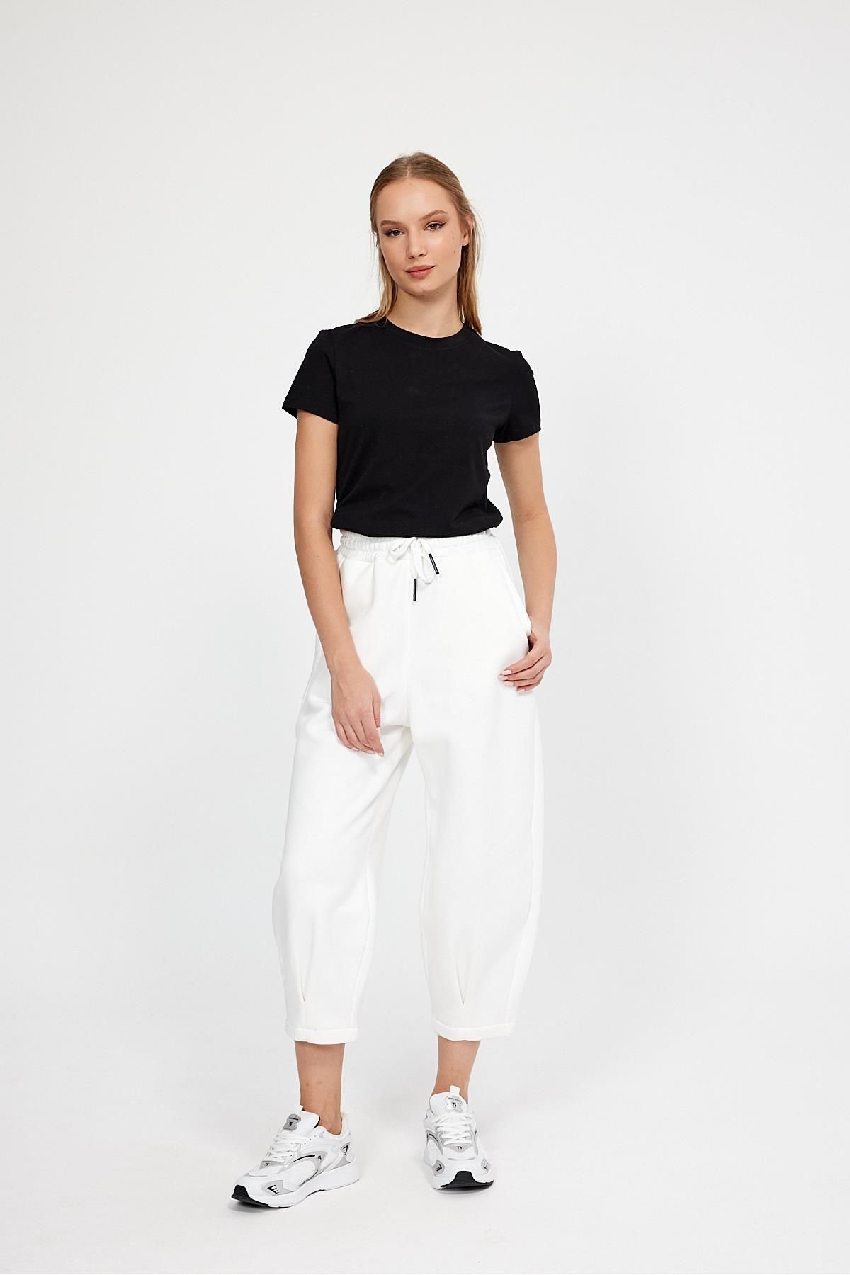 ALEXANDERGARDI-Oversize Sweatpants with Pockets and Ribbon Inside (B23-00303) 3