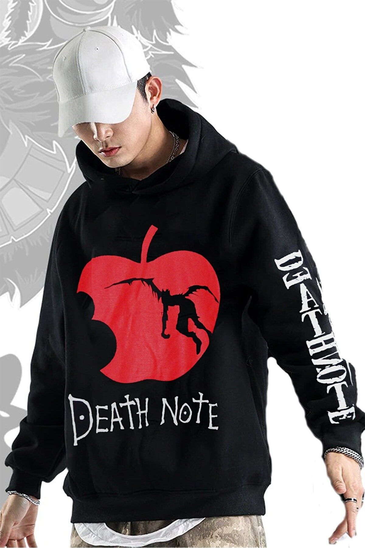 Touz Moda Death Note Unisex Hoodie Trendyol