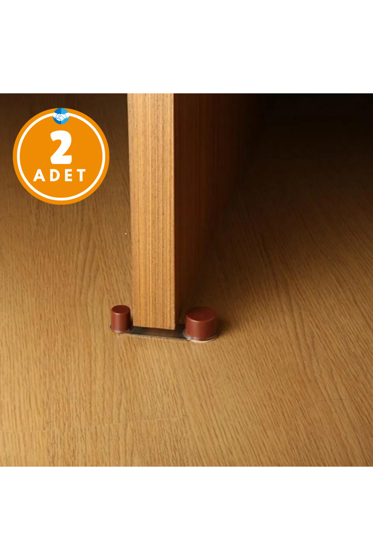 Miningaa 2 Adet Iz Bırakmaz Kolay Montaj Ayarlanabilir Paslanmaz Çelik Mürdüm Renk Kapı Tutucu Kapı Stoperi