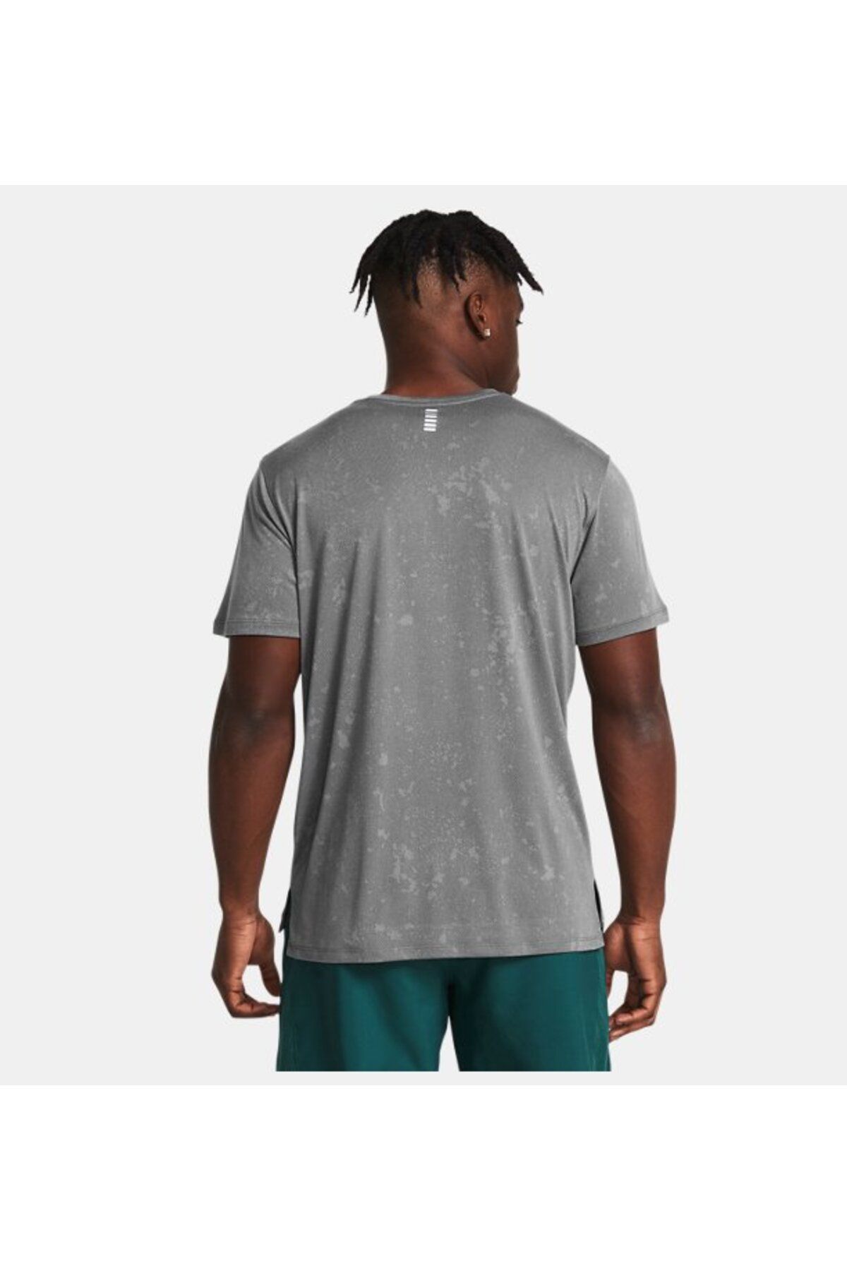 تی شرت خاکستری مردانه آستین کوتاه UA 1382586 024 Under Armour