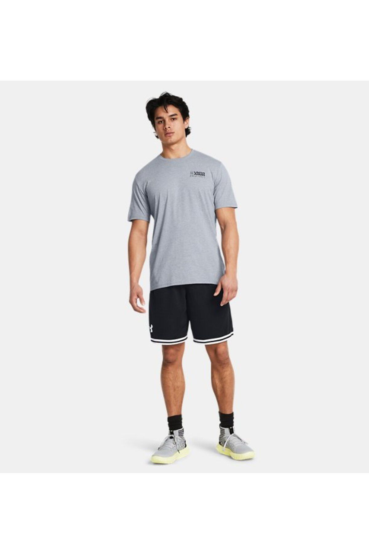 شورت ورزشی مشکی مردانه های منطقه UA 001 Under Armour