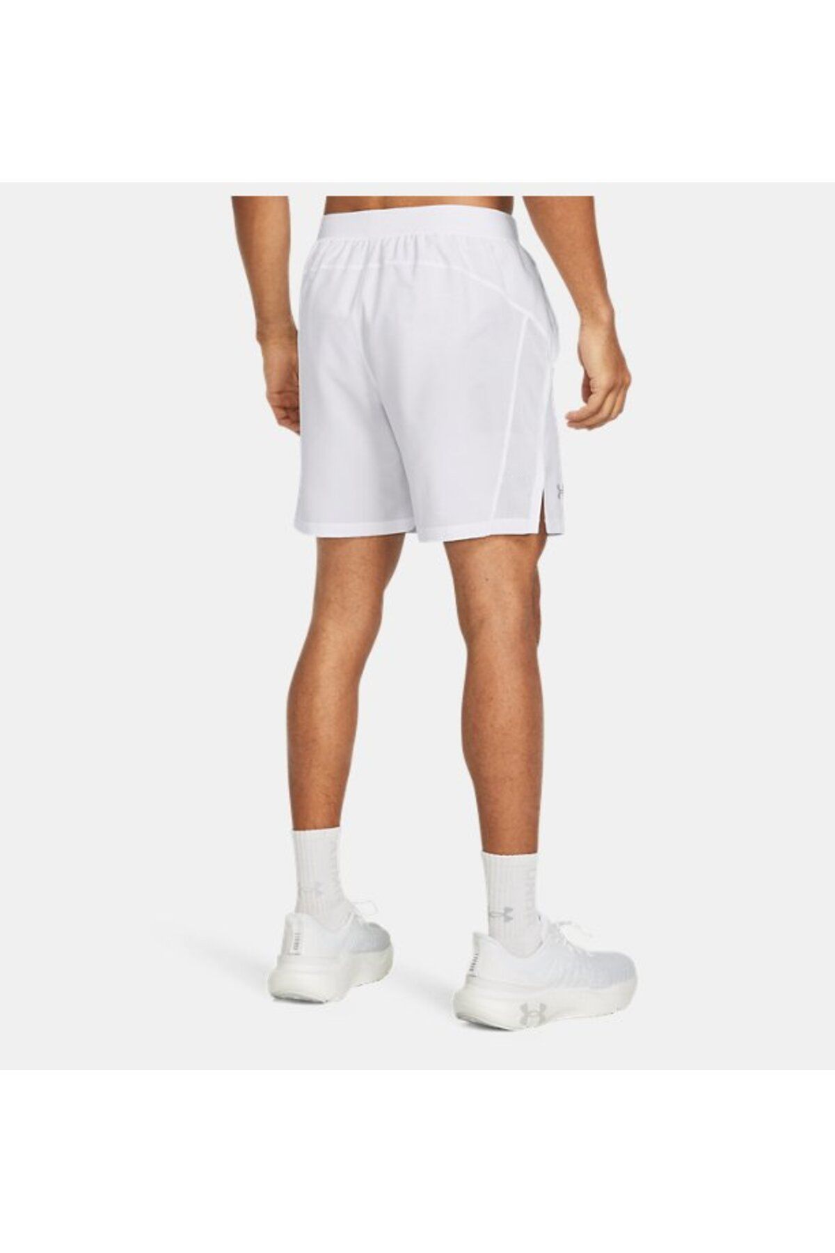 شورت ورزشی سفید مردانه های UA 7 اینچ 1382620 100 Under Armour