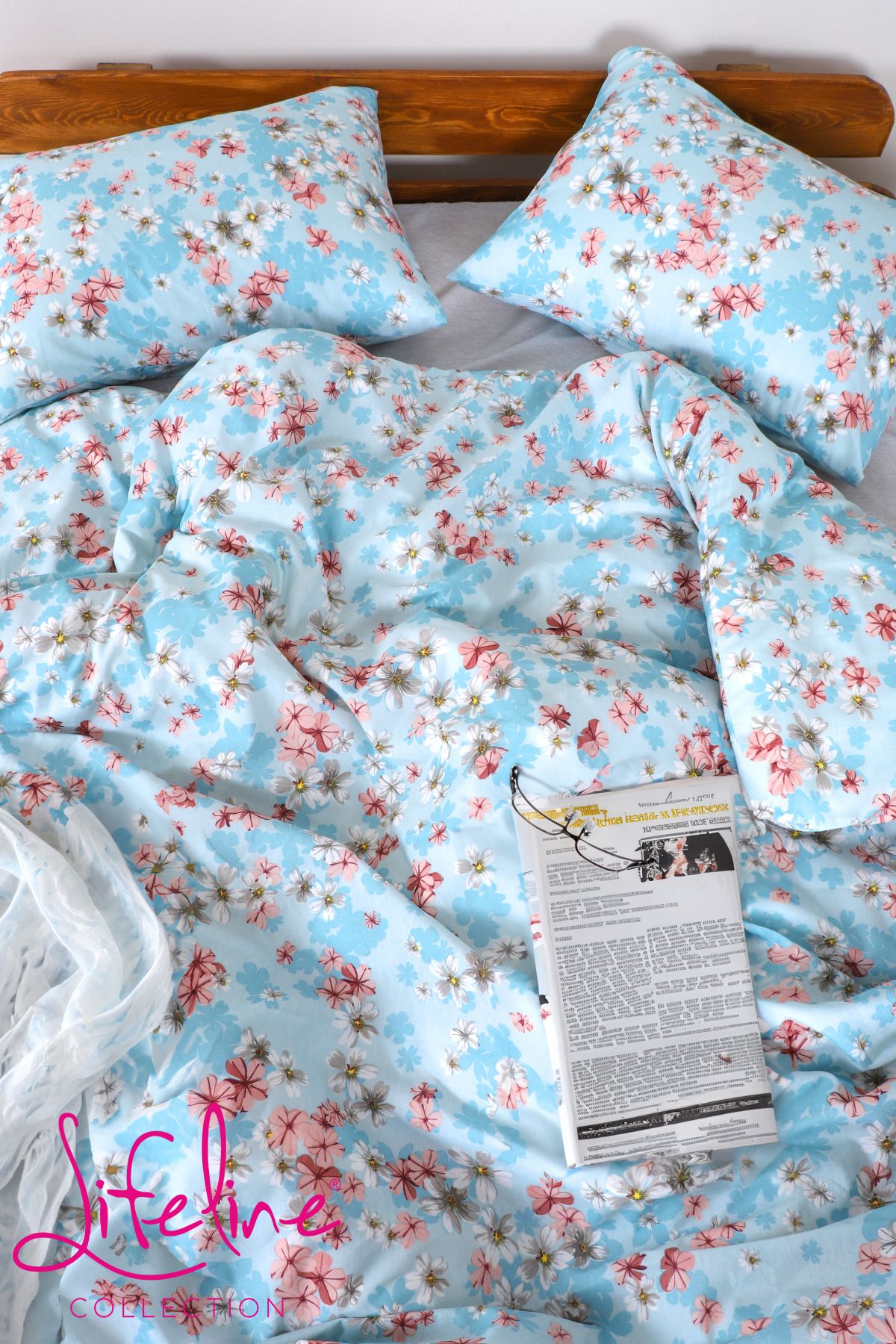 Life Line-Double Duvet Cover Set Cotton 2