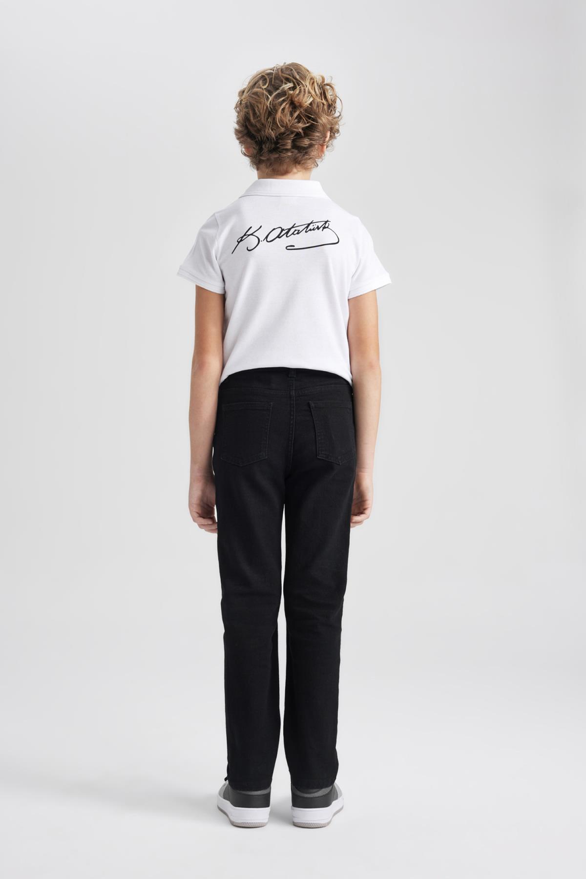 شلوار جین پسرانه دفاکتو Defacto اورجینال پسرانه کد کالا B5445A824SM - تصویر 6