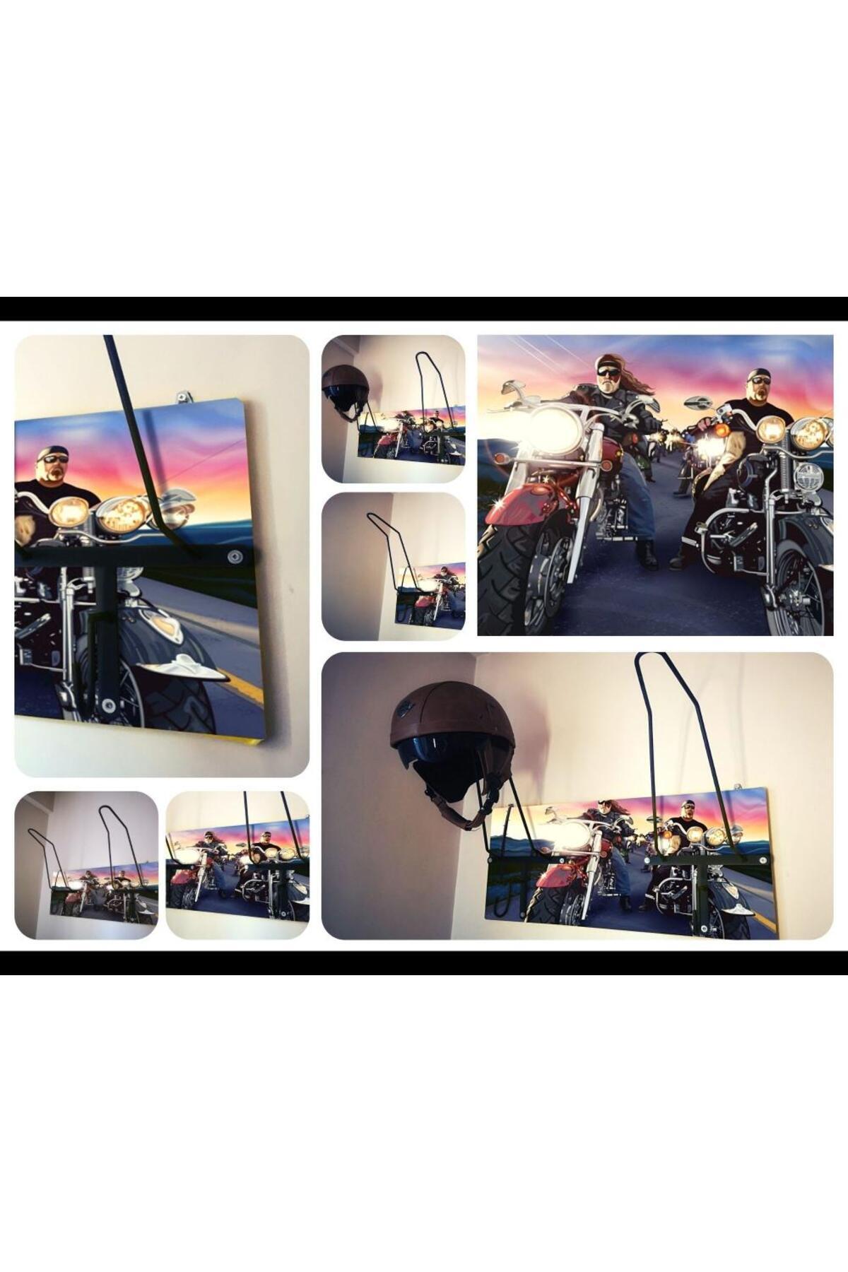 Motorcycle Helmet Hanger, Motor Helmet Hanger, CHOPPERX2V1