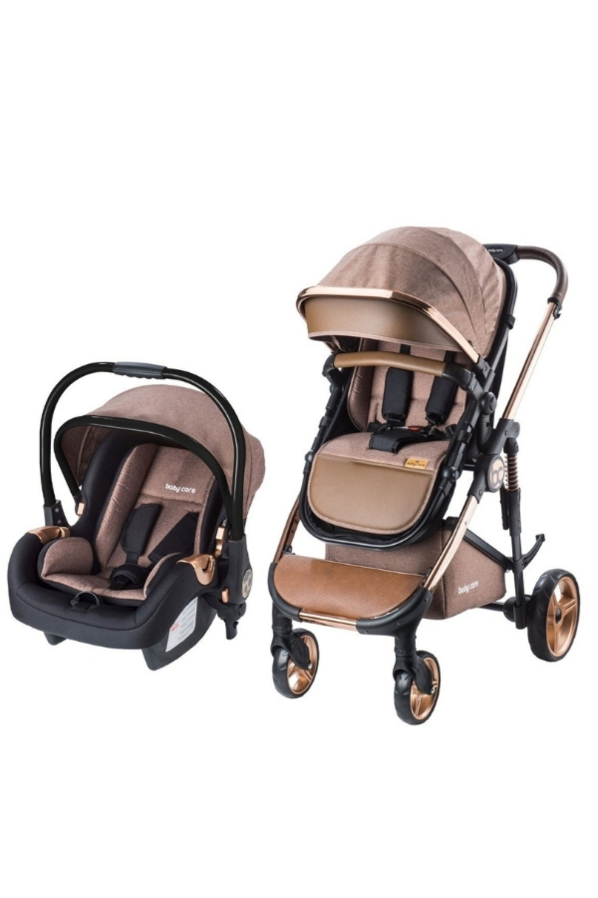 BC 440 COLORADO CHROME Travel Bebek Arabası Kışlık Ayak Örtülü