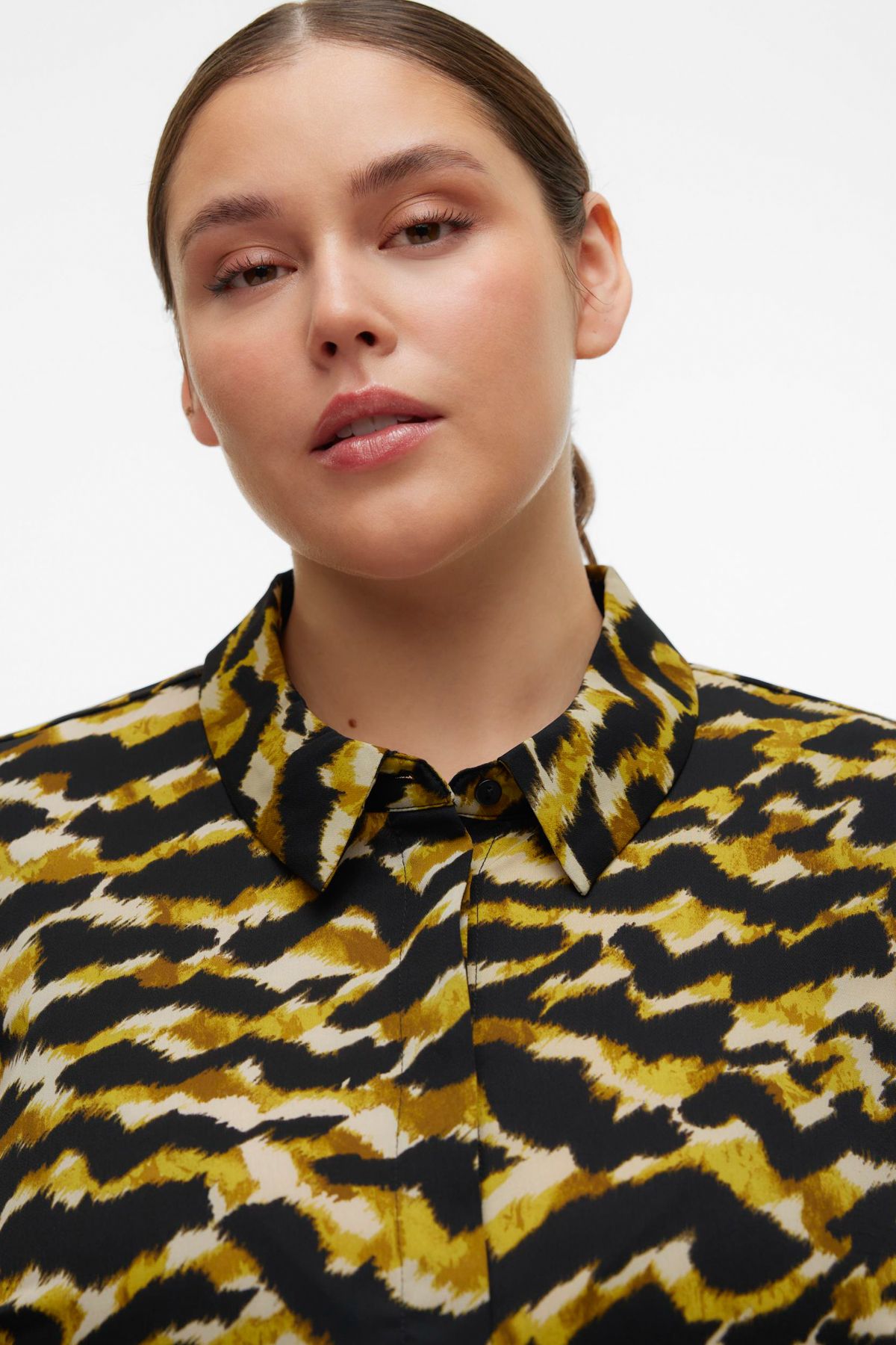 Veromoda Curve-VMCGAIL L/S ABK KOŠILEOVÉ ŠATY WVN BTQ CUR 5
