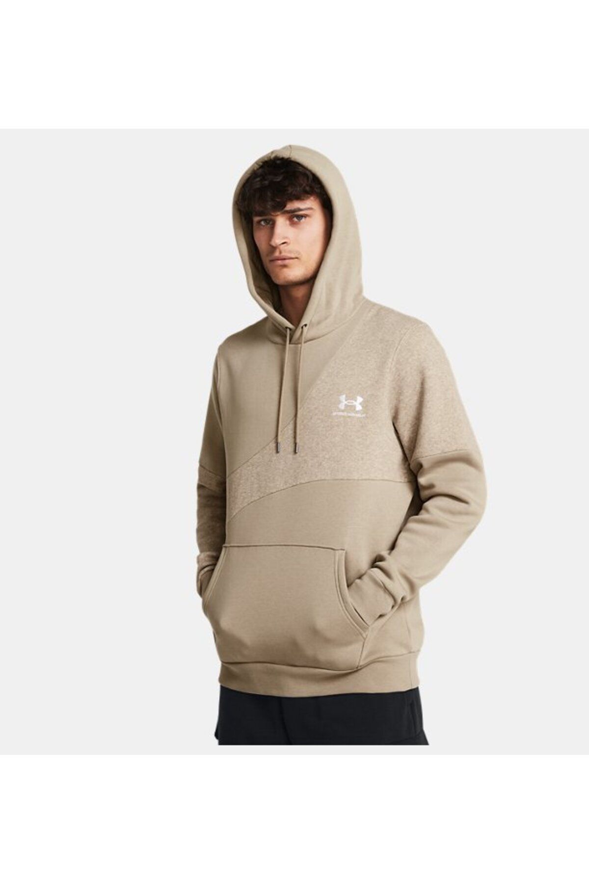 هودی بلوک شده UA Icon Fleece مردانه 1383070-299 Under Armour