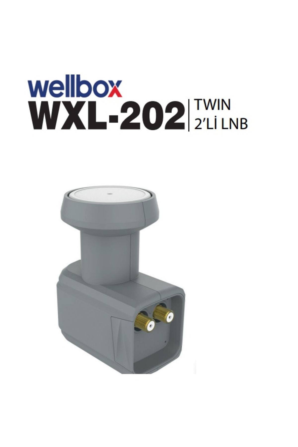 VOROBELA Çitf Çıkışlı Elenbi WXL-202 TWIN 2’Lİ LNB SERT PLASTİK