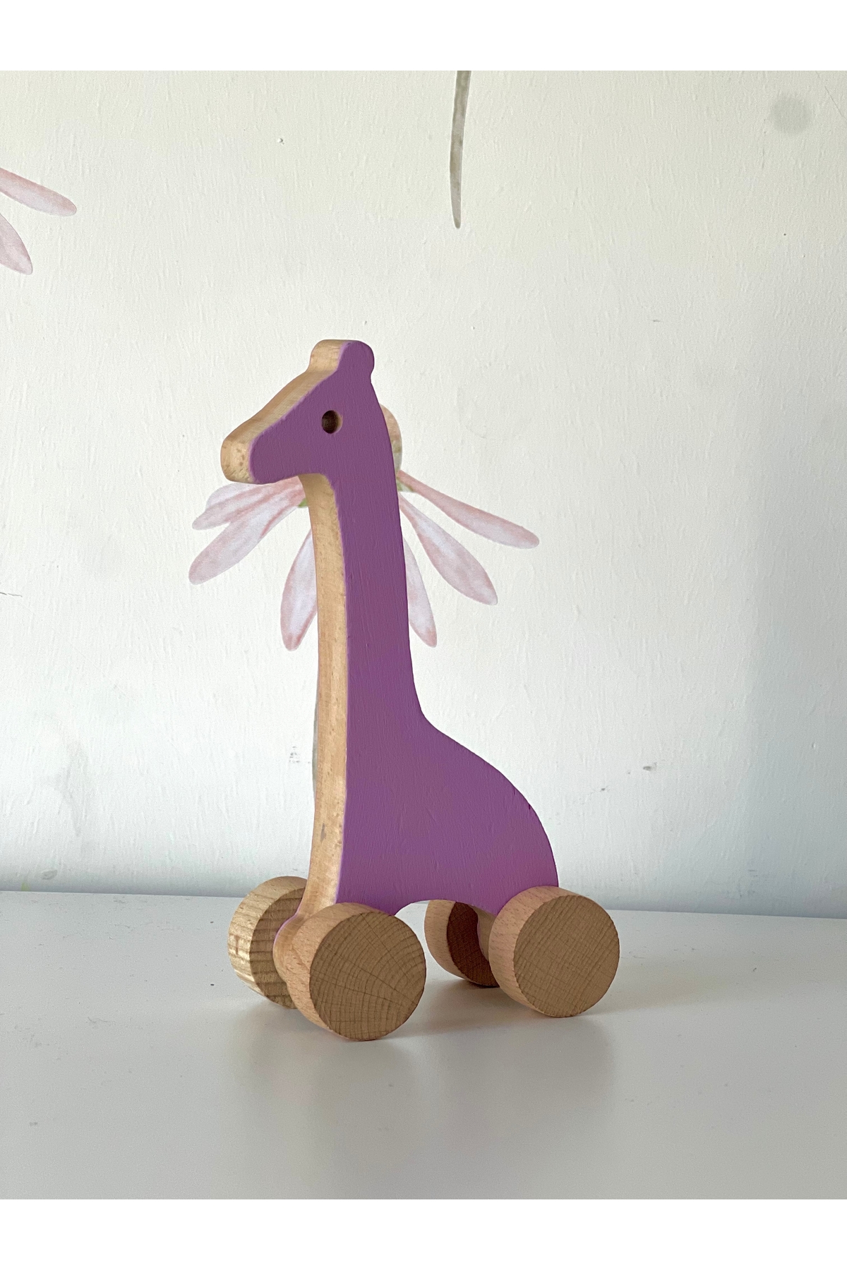 Renkli bebek montesori oyuncak zürafa