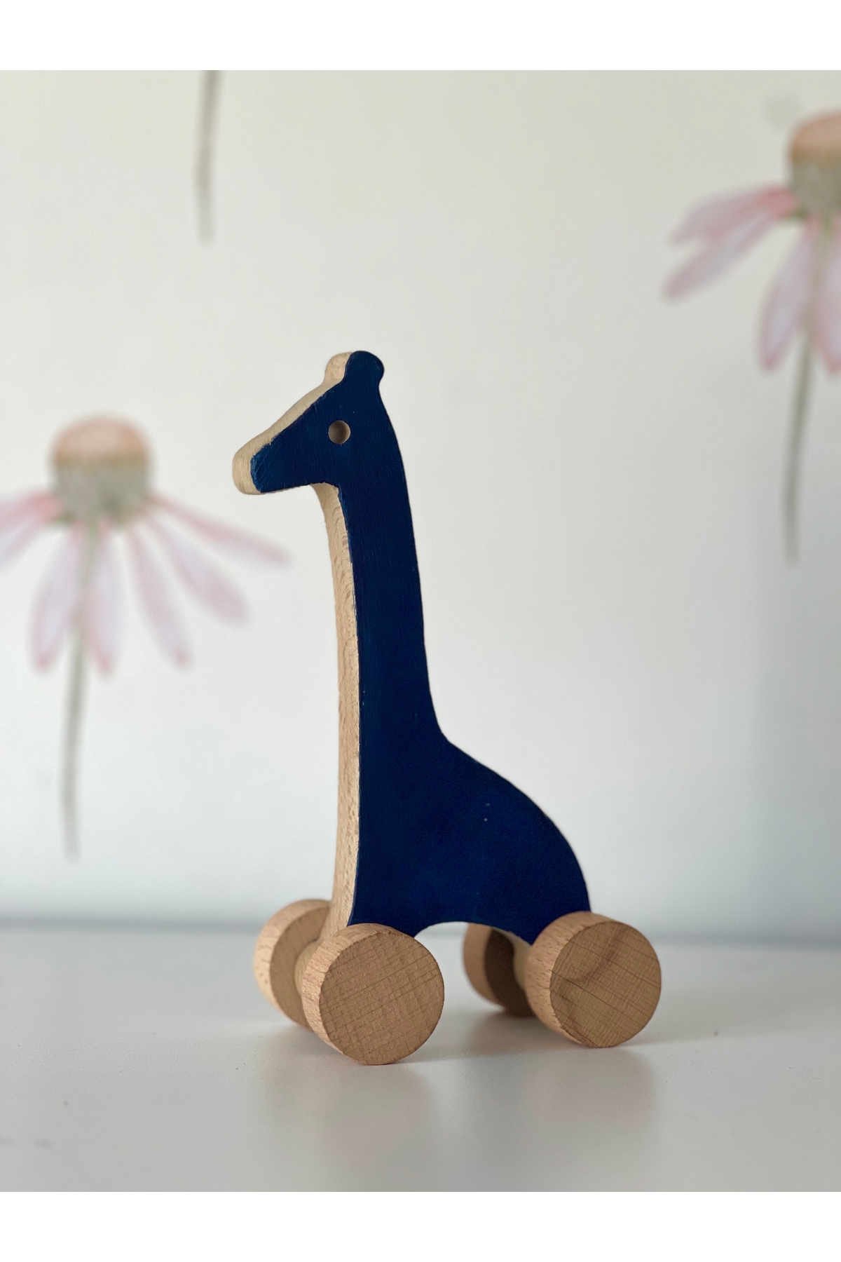 Renkli bebek montesori oyuncak zürafa