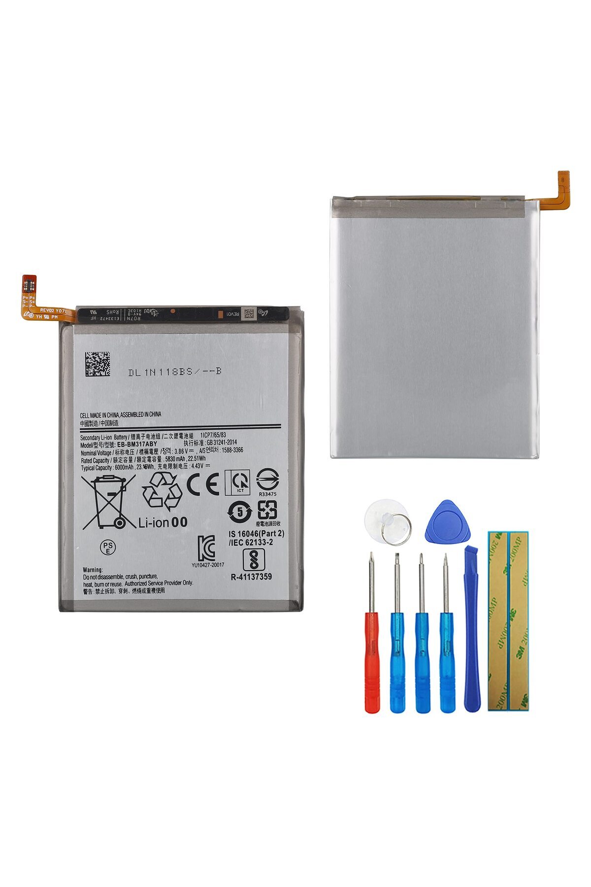 Basriko VORABELA Samsung Galaxy M32 Batarya Pil