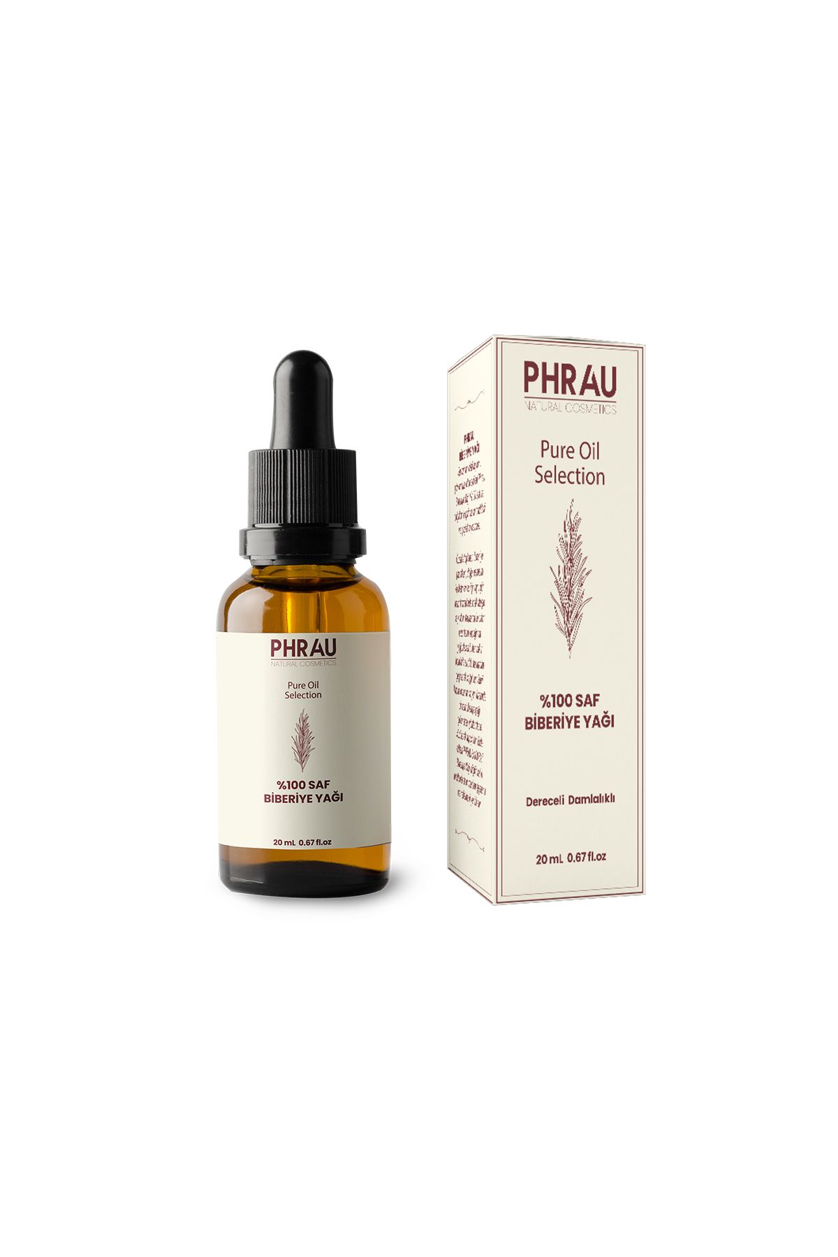 اسانس رزماری خالص و طبیعی 20 میلی لیتری ست مفید 2 تایی Phrau