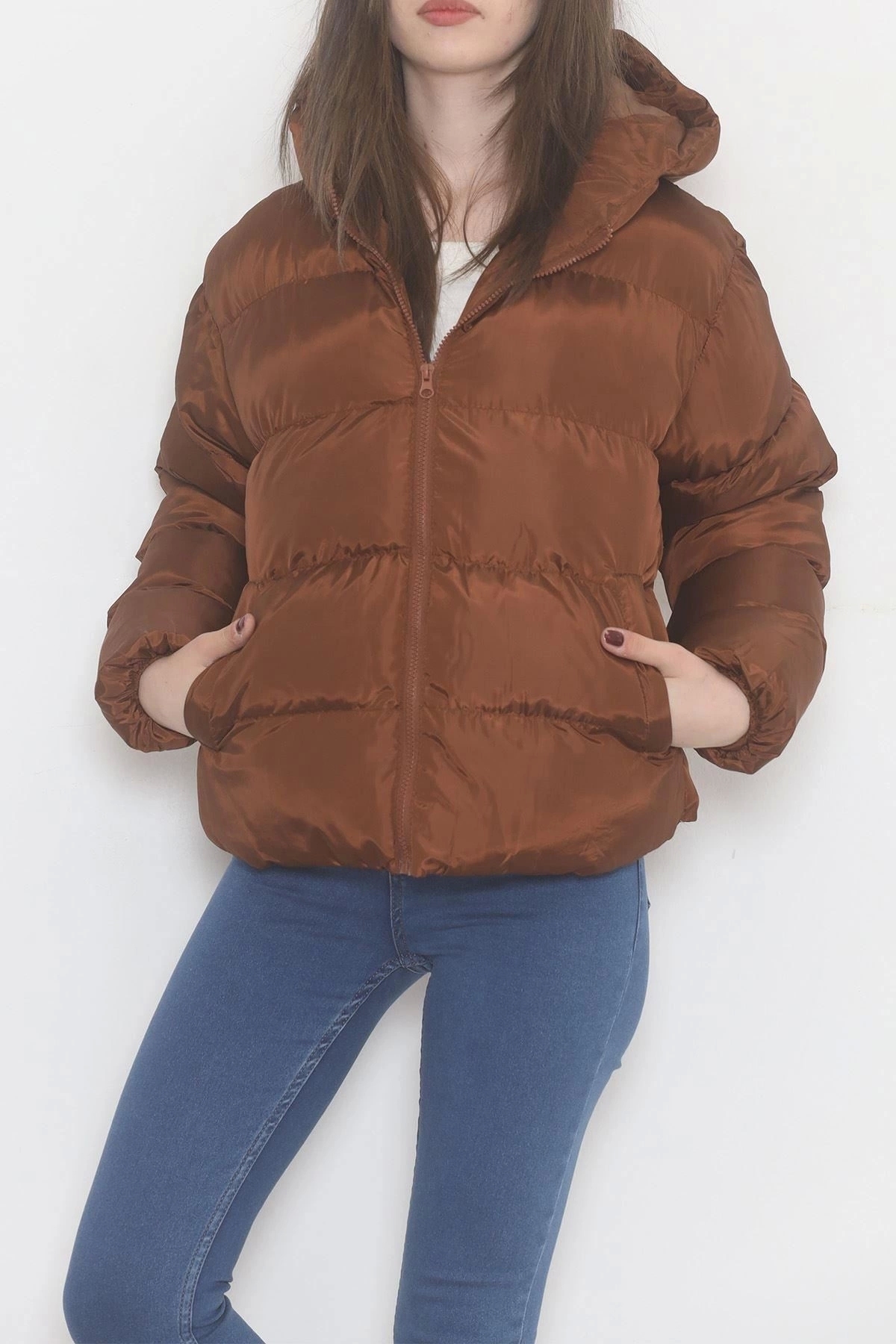 Jesica Short Coat Brown - 22102.1555.