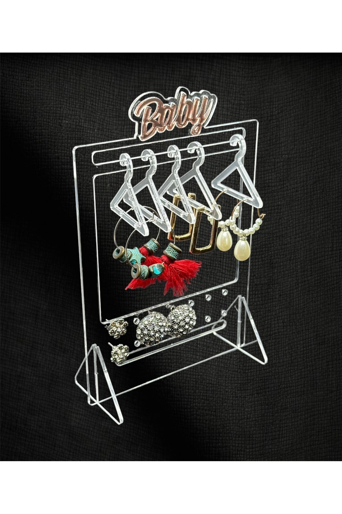 Earring Stand (BABY) Sefaf Plexi