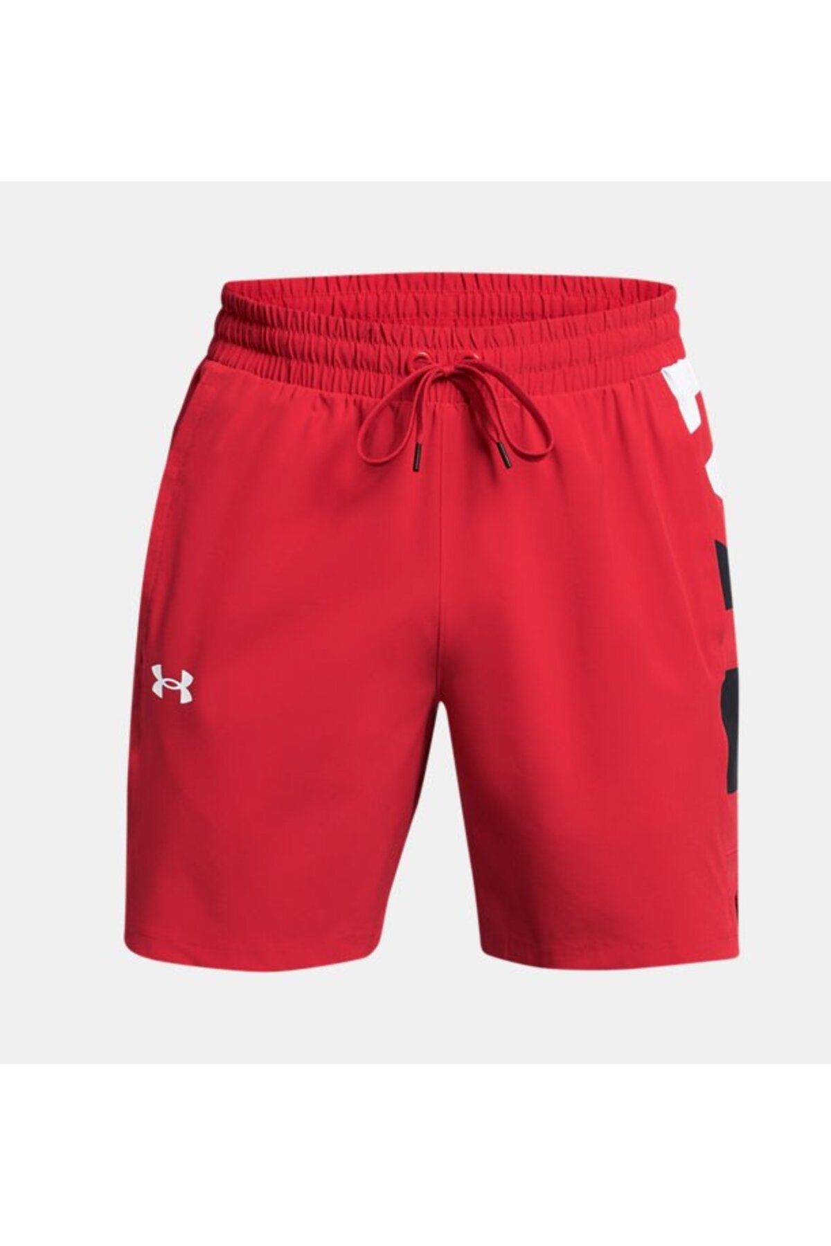 شورت ورزشی قرمز مردانه های بافته منطقه UA 1383391 600 Under Armour