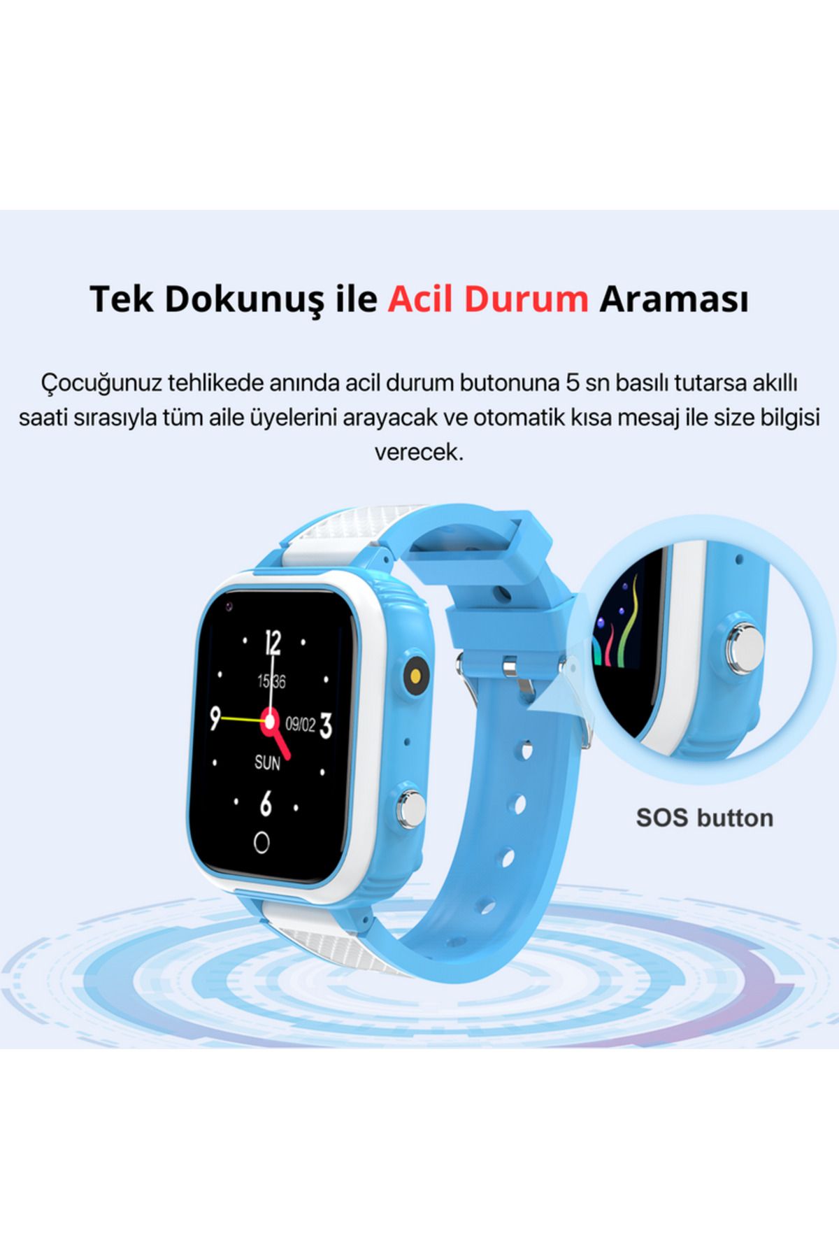 PİNK İTHALAT Sim Kartlı DH9 Akıllı Çocuk Saati Konum-Arama-Kamera-4G Sim Desteği-Video Özellikli